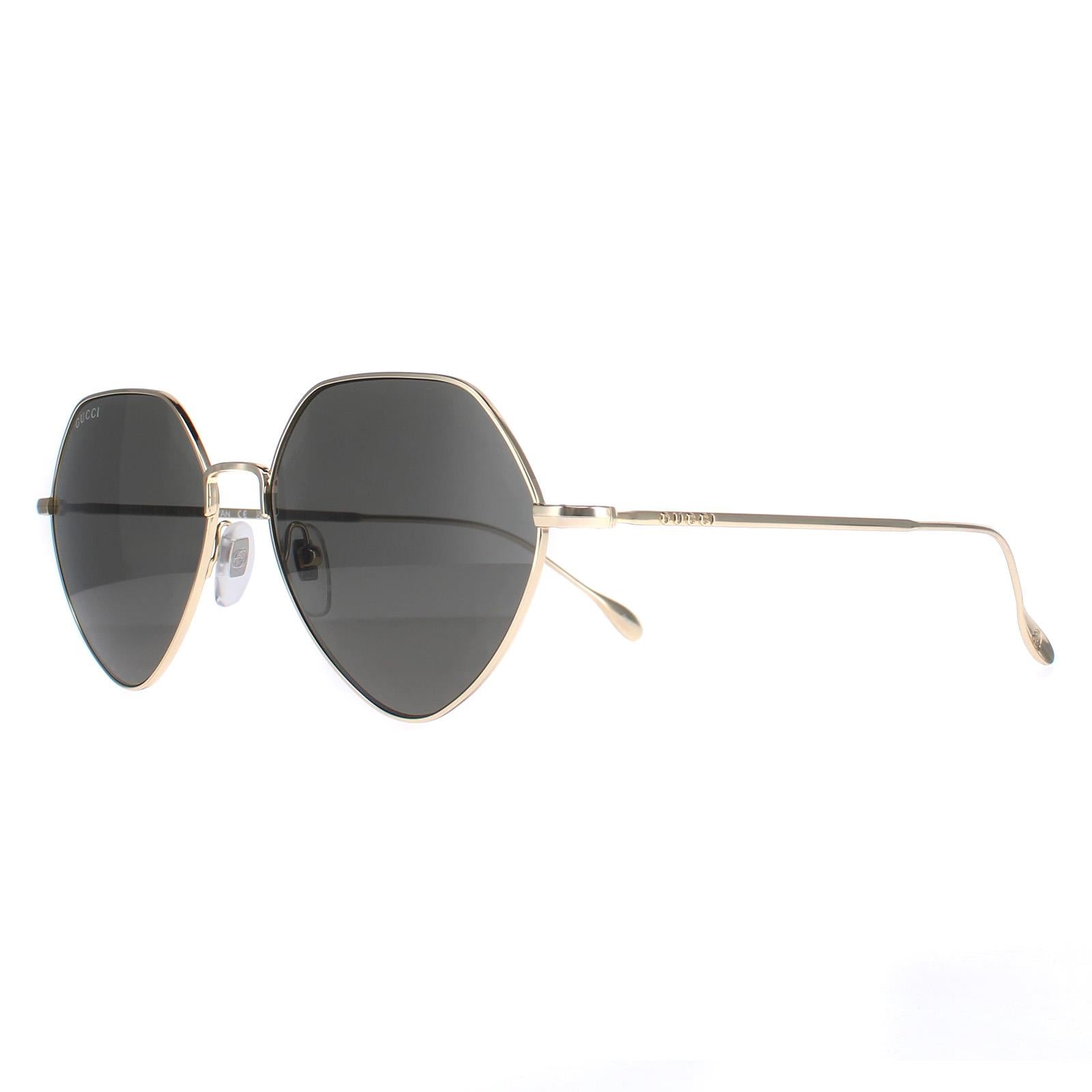 Gucci GG1182S Womens Gold Sunglasses