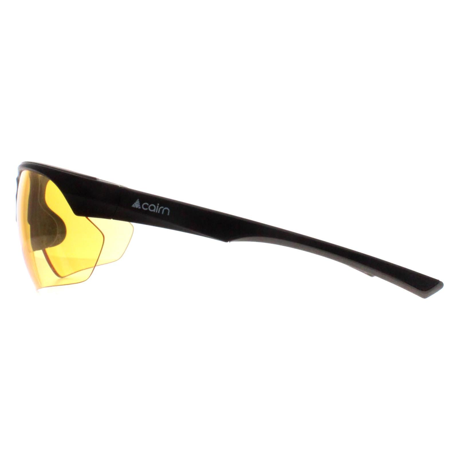 Cairn DhLight Unisex Black Sunglasses