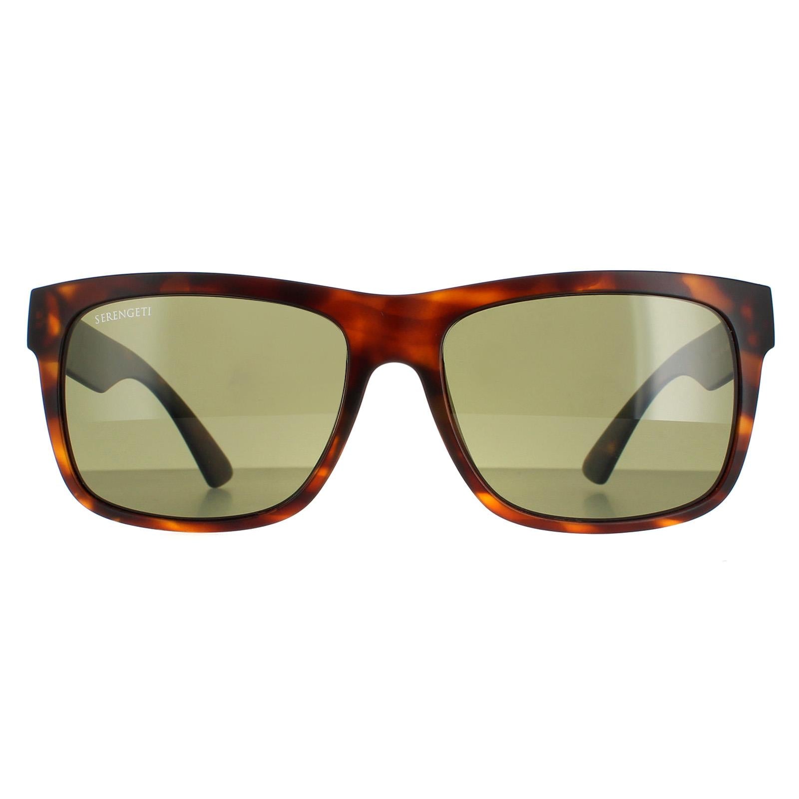 Serengeti Positano Unisex Black Sunglasses