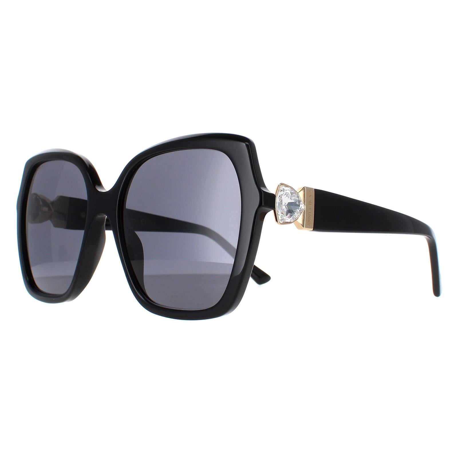 Jimmy Choo MANON/G/S Womens Black Sunglasses