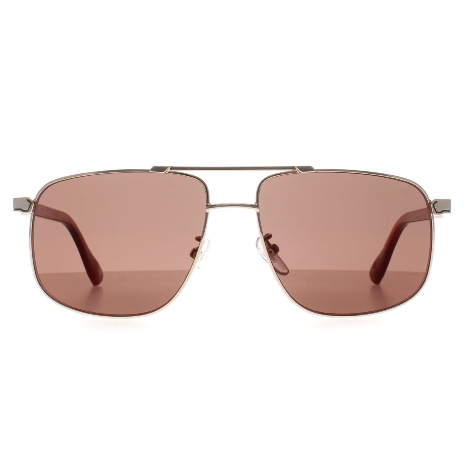 BMW BW0031 Mens Gold Sunglasses