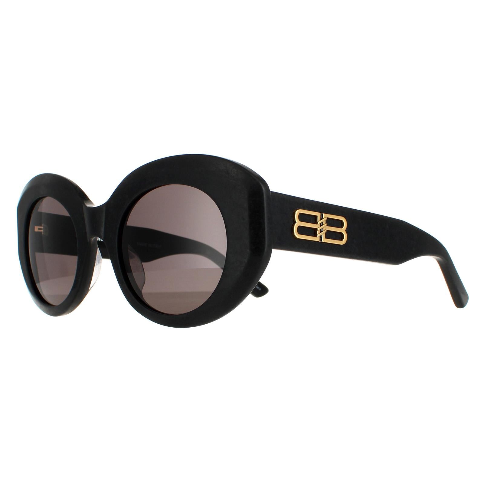 Balenciaga BB0235S Womens Black Sunglasses