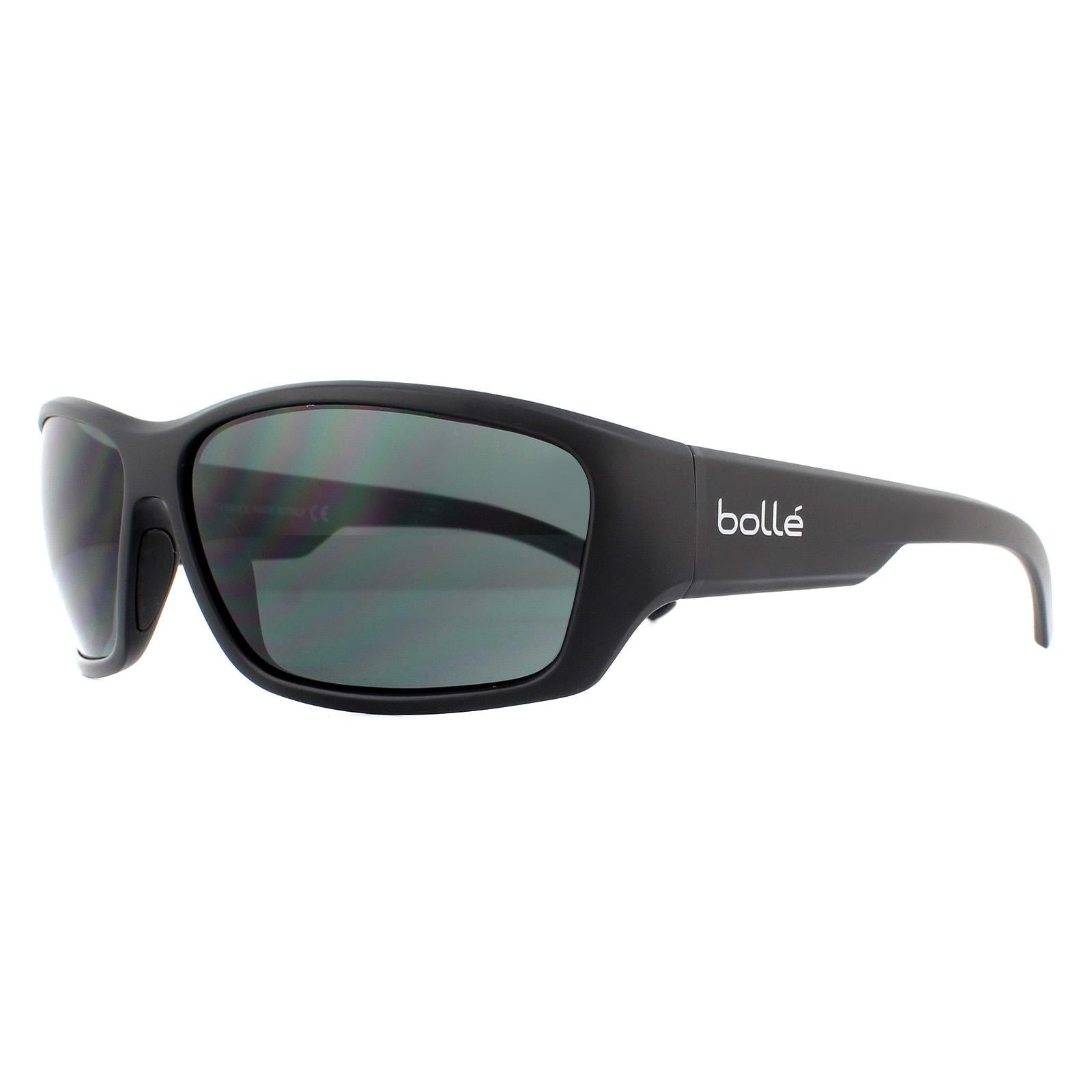 Bolle Ibex Mens Black Sunglasses