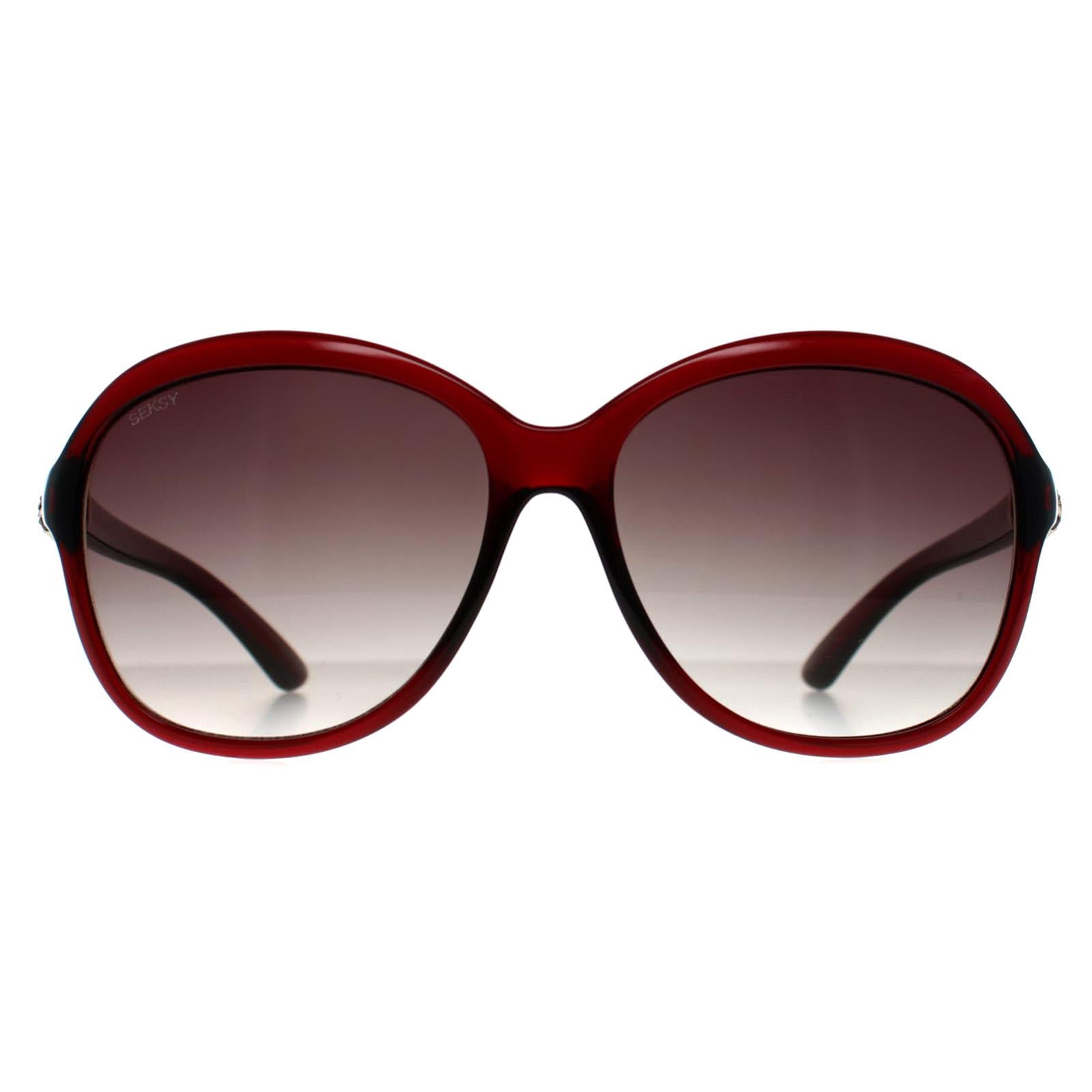 Seksy N2812 Womens Red Sunglasses