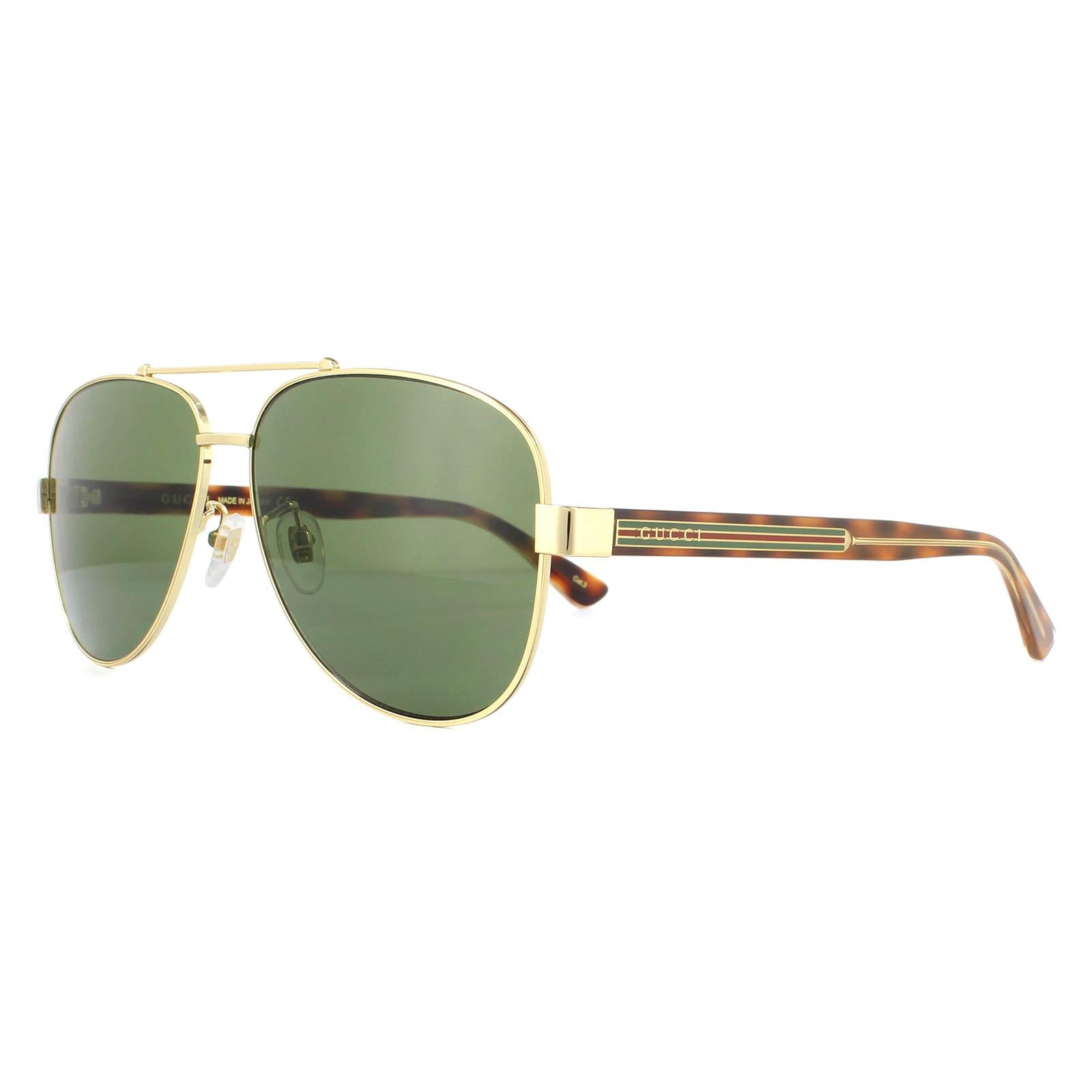 Gucci GG0528S  Gold Sunglasses