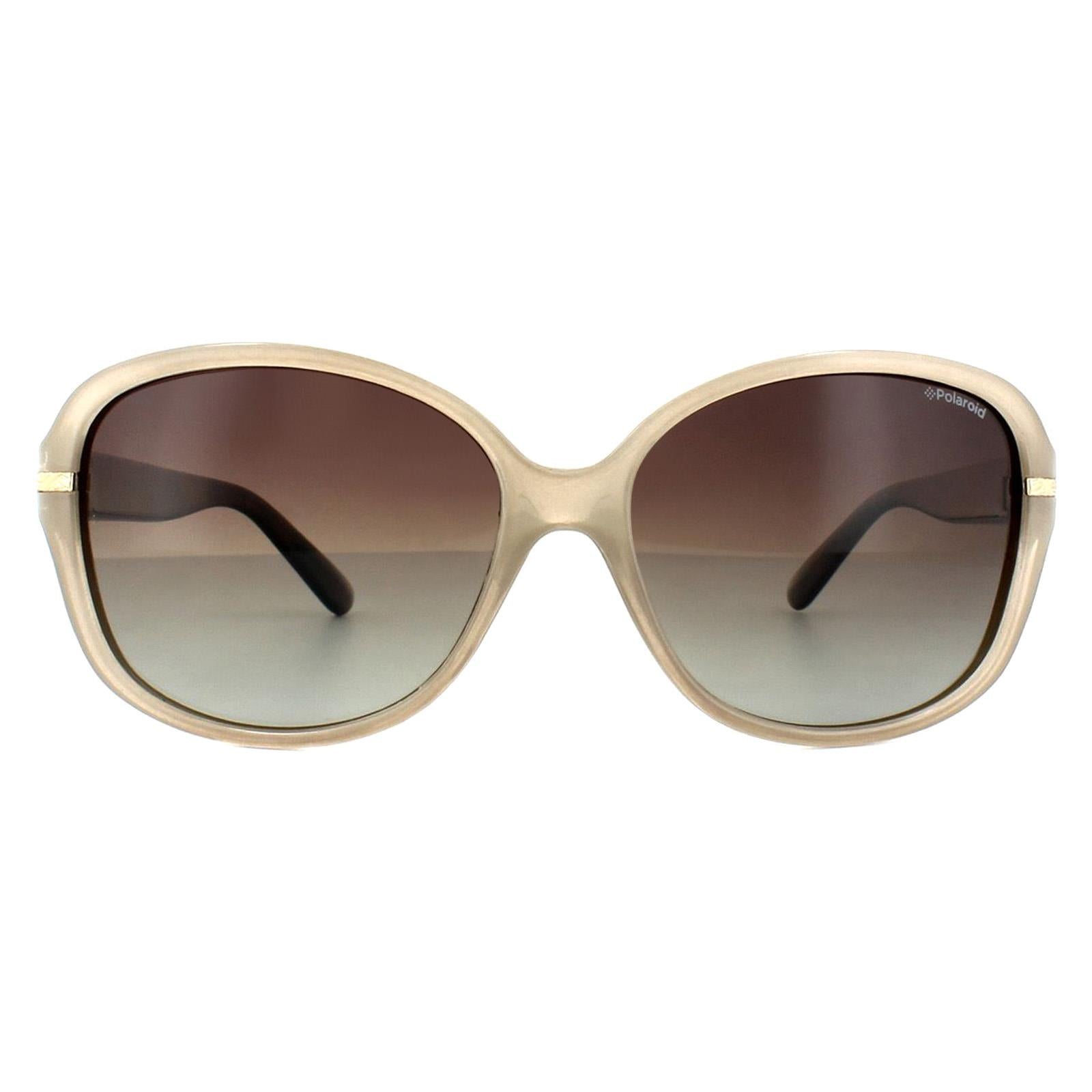 Polaroid P8419 Womens Beige Sunglasses