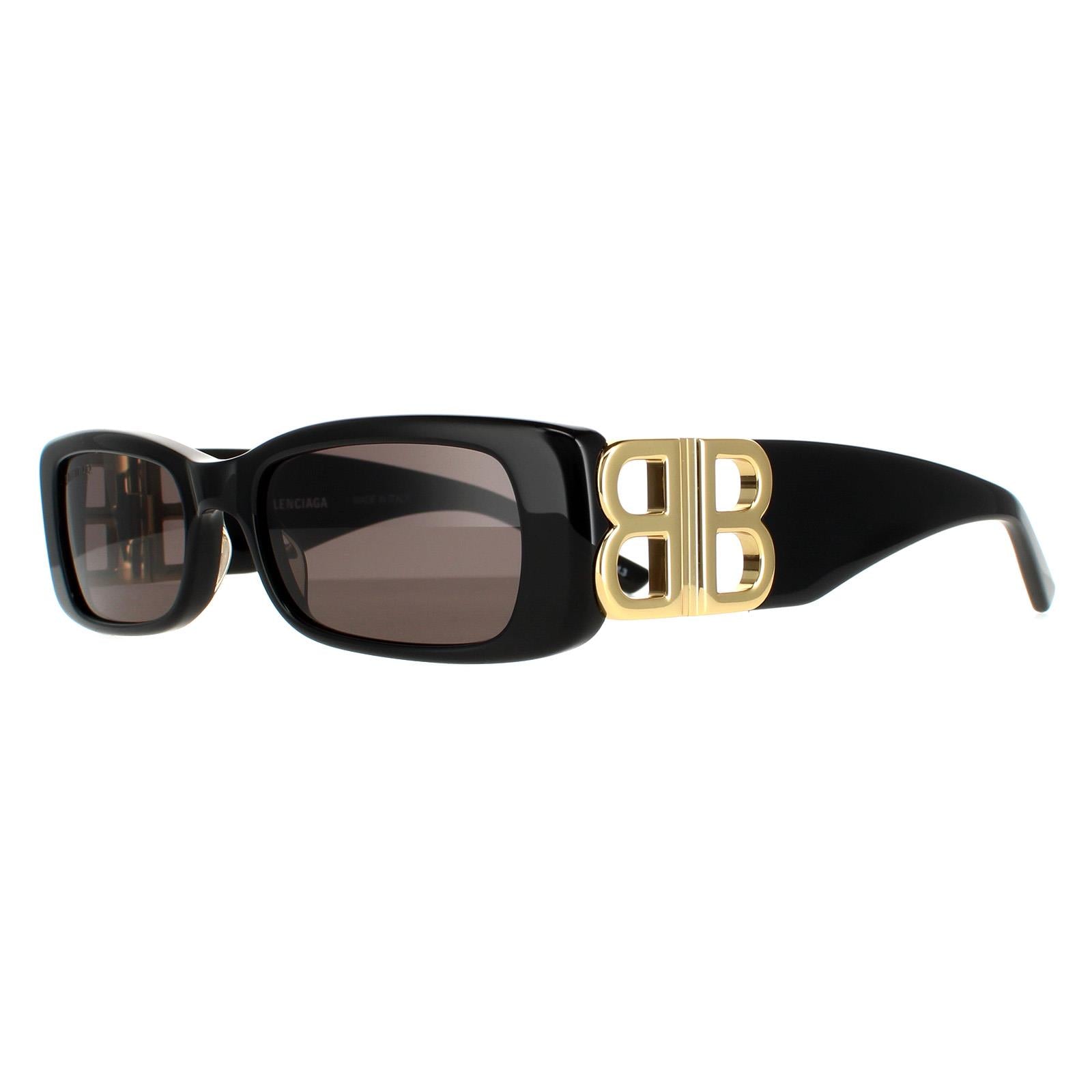 Balenciaga BB0096S Womens Black Sunglasses
