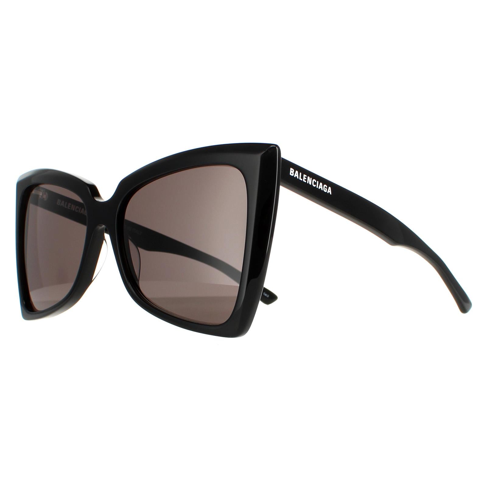 Balenciaga BB0174S Womens Black Sunglasses