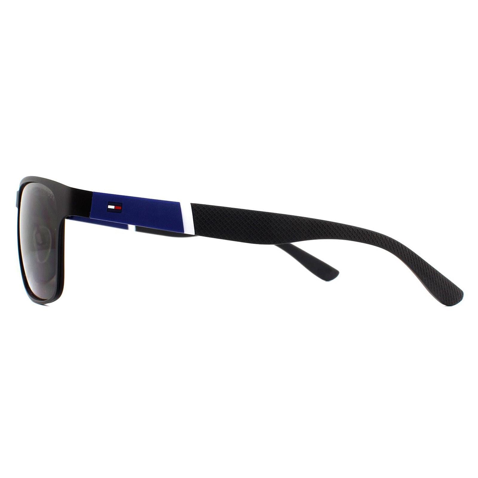 Tommy Hilfiger TH 1283/S Mens Black Sunglasses