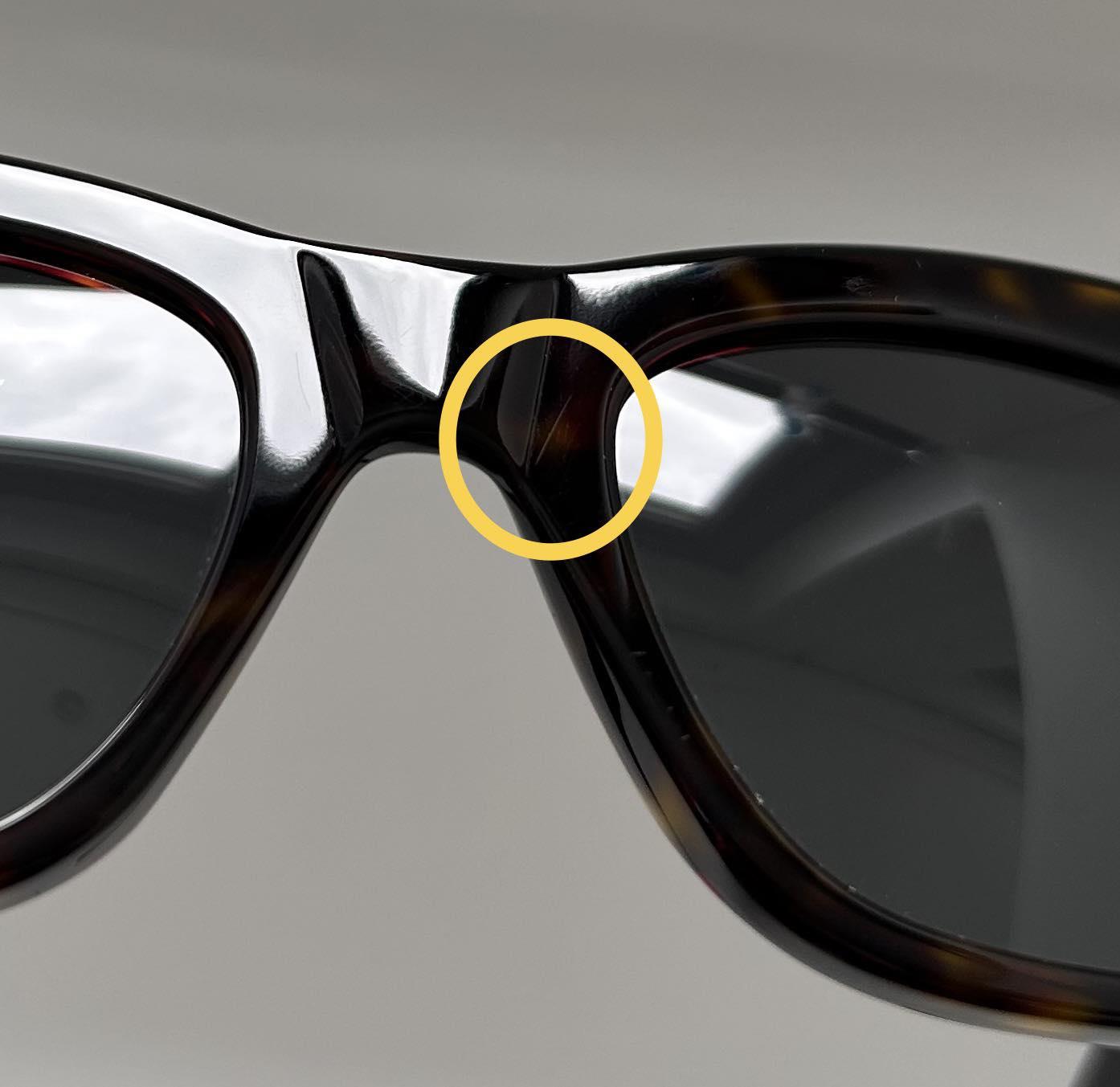 Balenciaga Sunglasses BB0132S 002 Dark Havana and Gold Green Grey