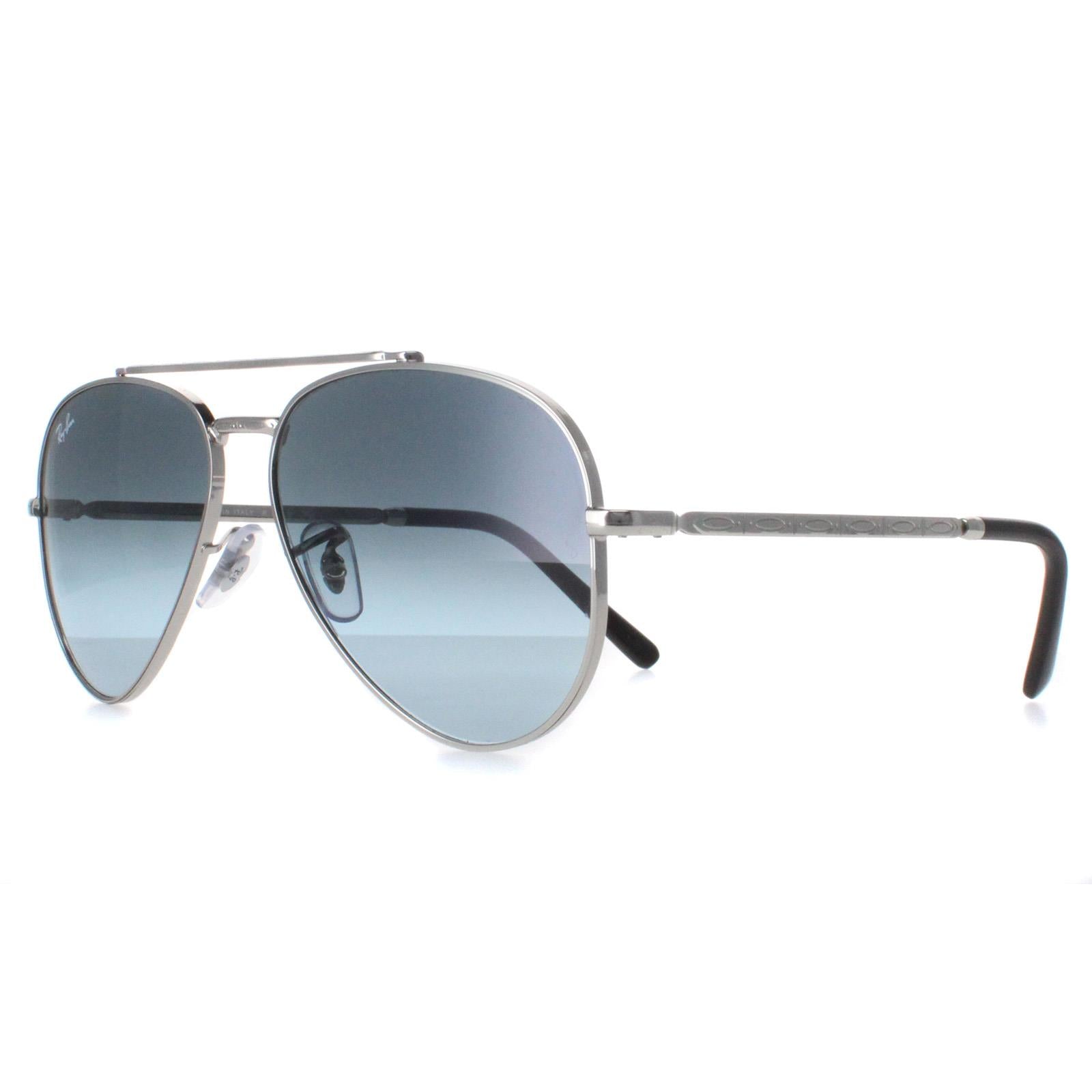 Ray-Ban RB3625 New Aviator Unisex Silver Sunglasses