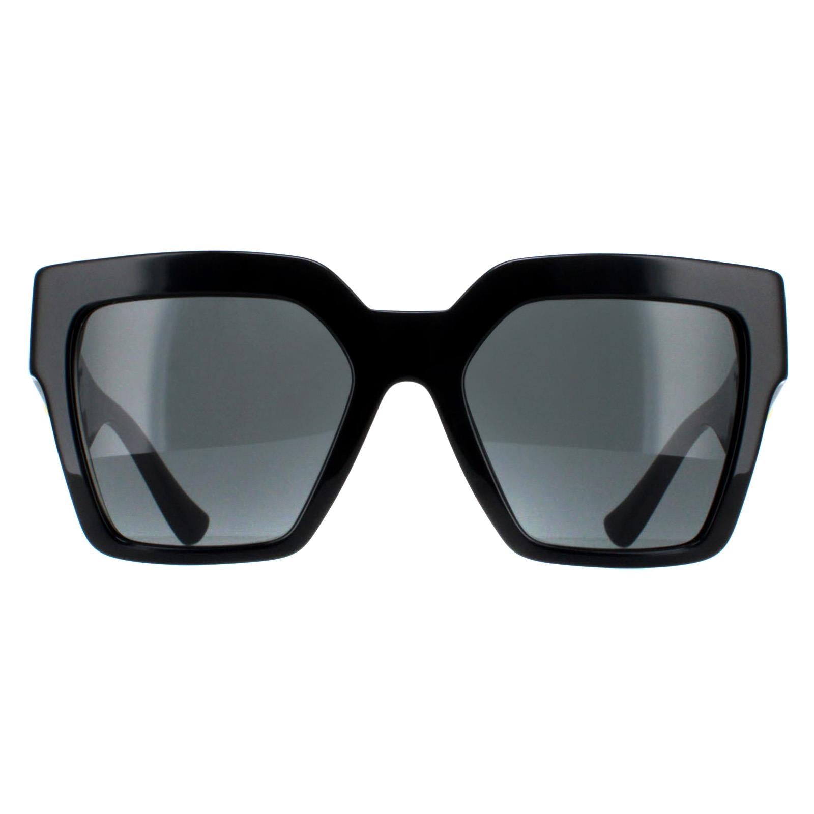 Versace VE4458 Womens Black Sunglasses
