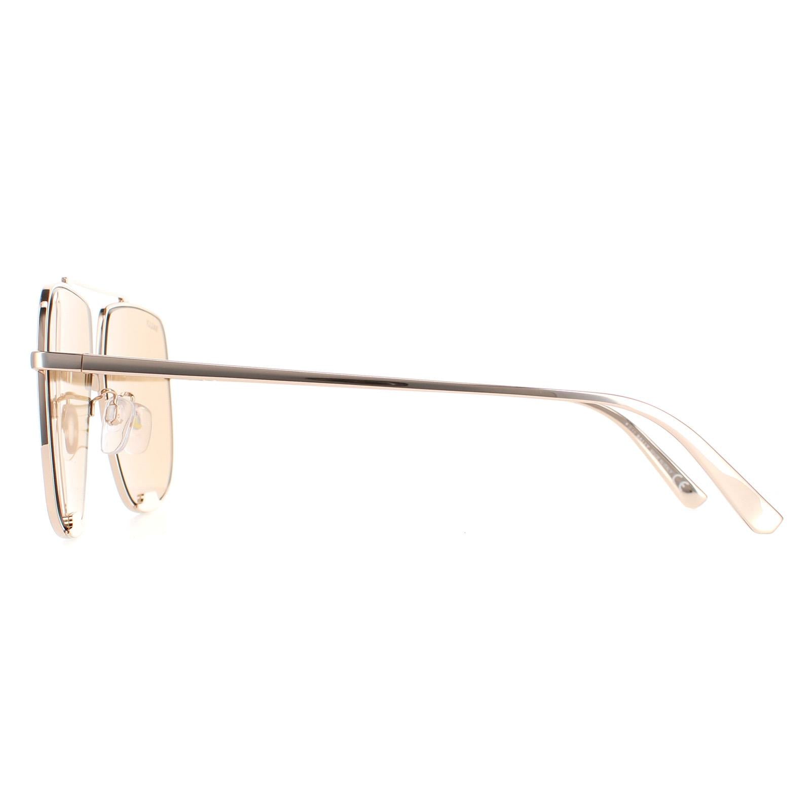 Bally BY0017-D Unisex Gold Sunglasses