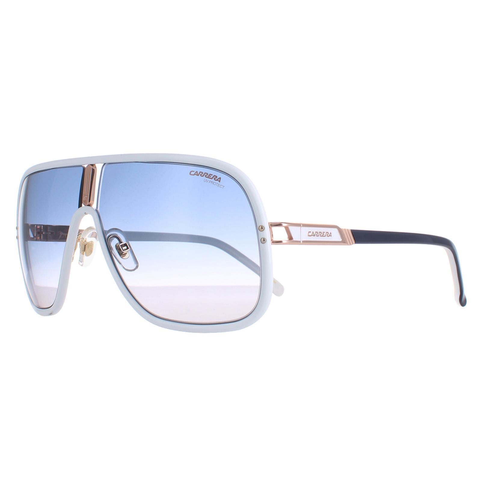 Carrera Flaglab 11 Unisex White Sunglasses