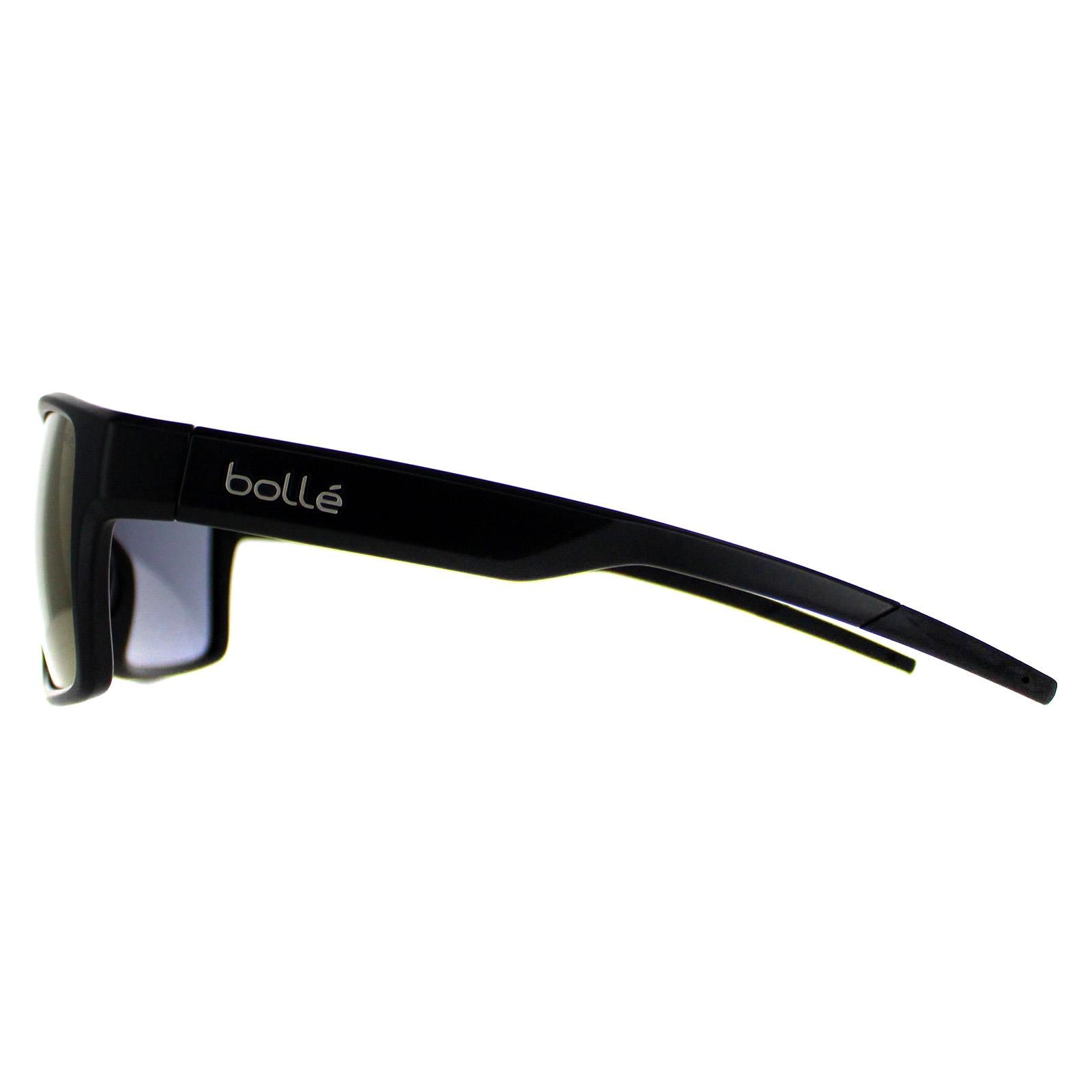 Bolle Temper Mens Black Sunglasses
