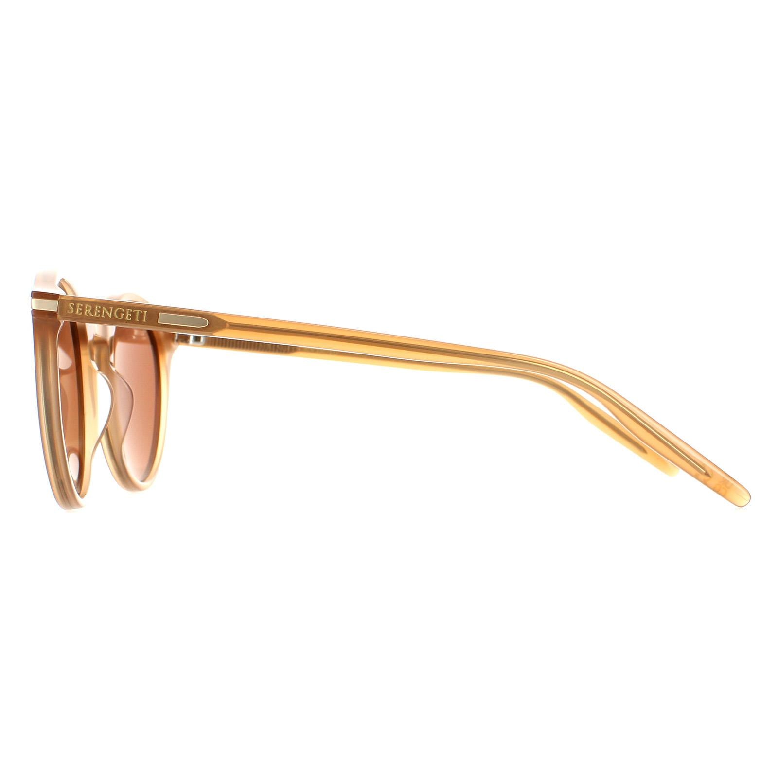 Serengeti Leonora Womens Beige Sunglasses