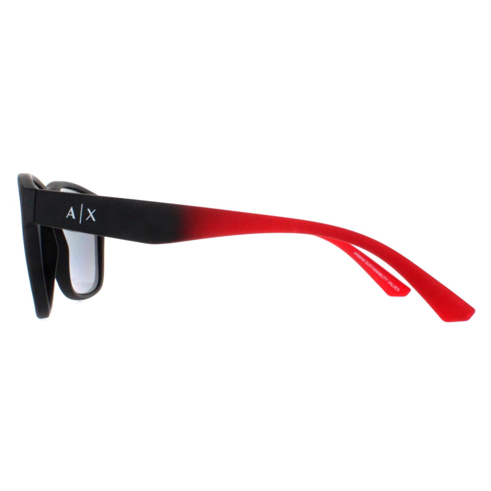 Armani Exchange AX4135S Mens Black Sunglasses