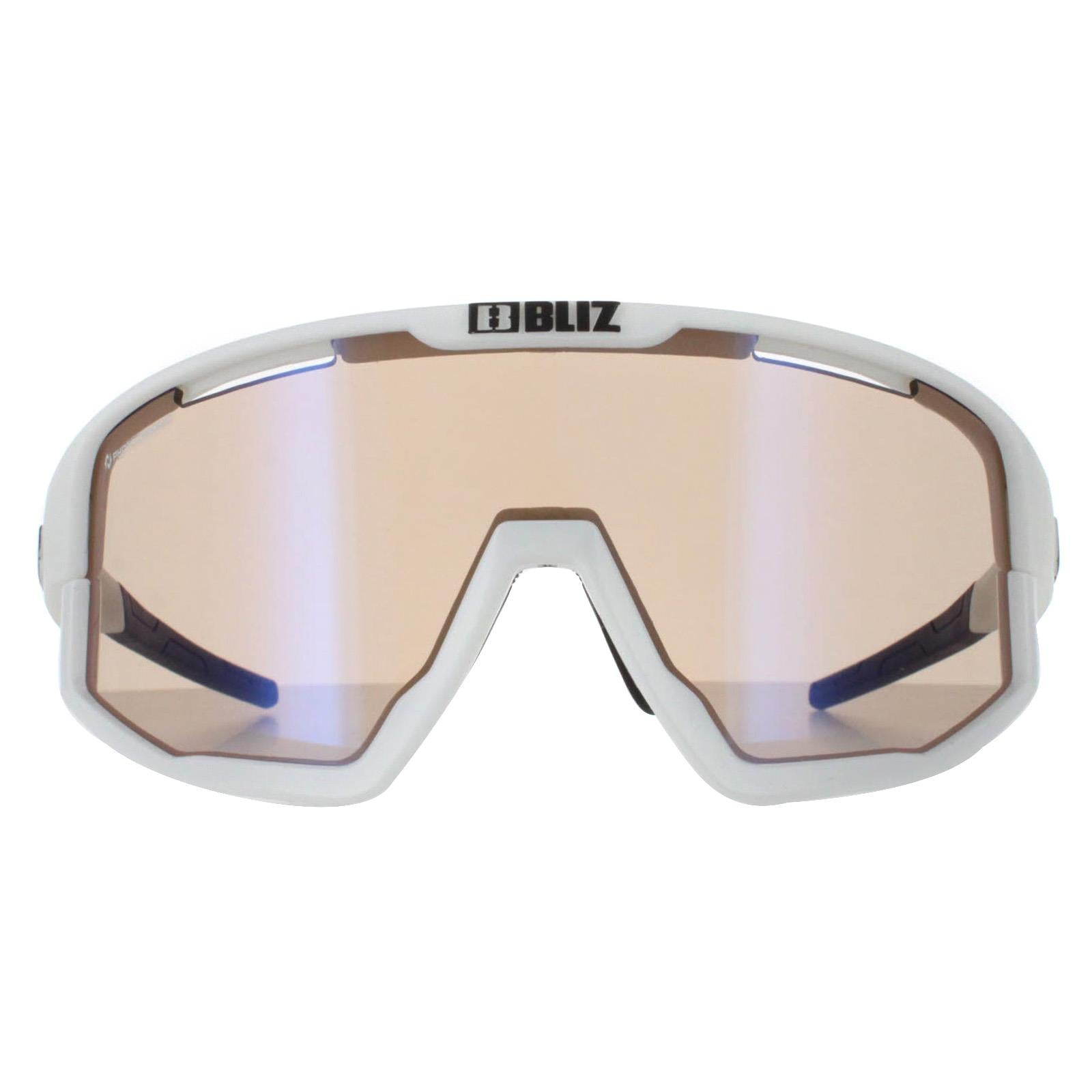 Bliz Fusion Unisex White Sunglasses