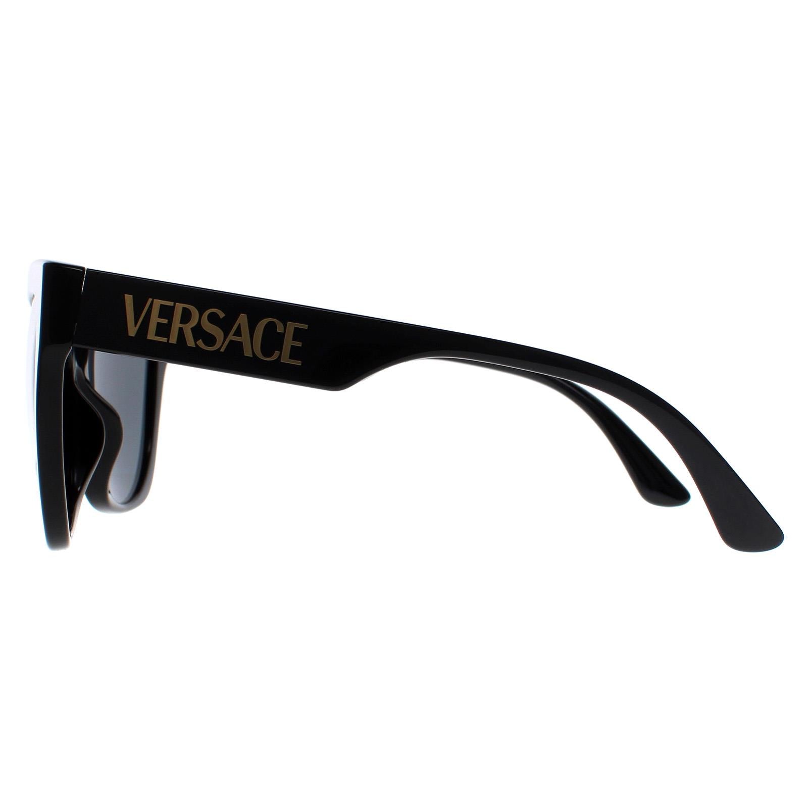 Versace VE4417U Womens Black Sunglasses