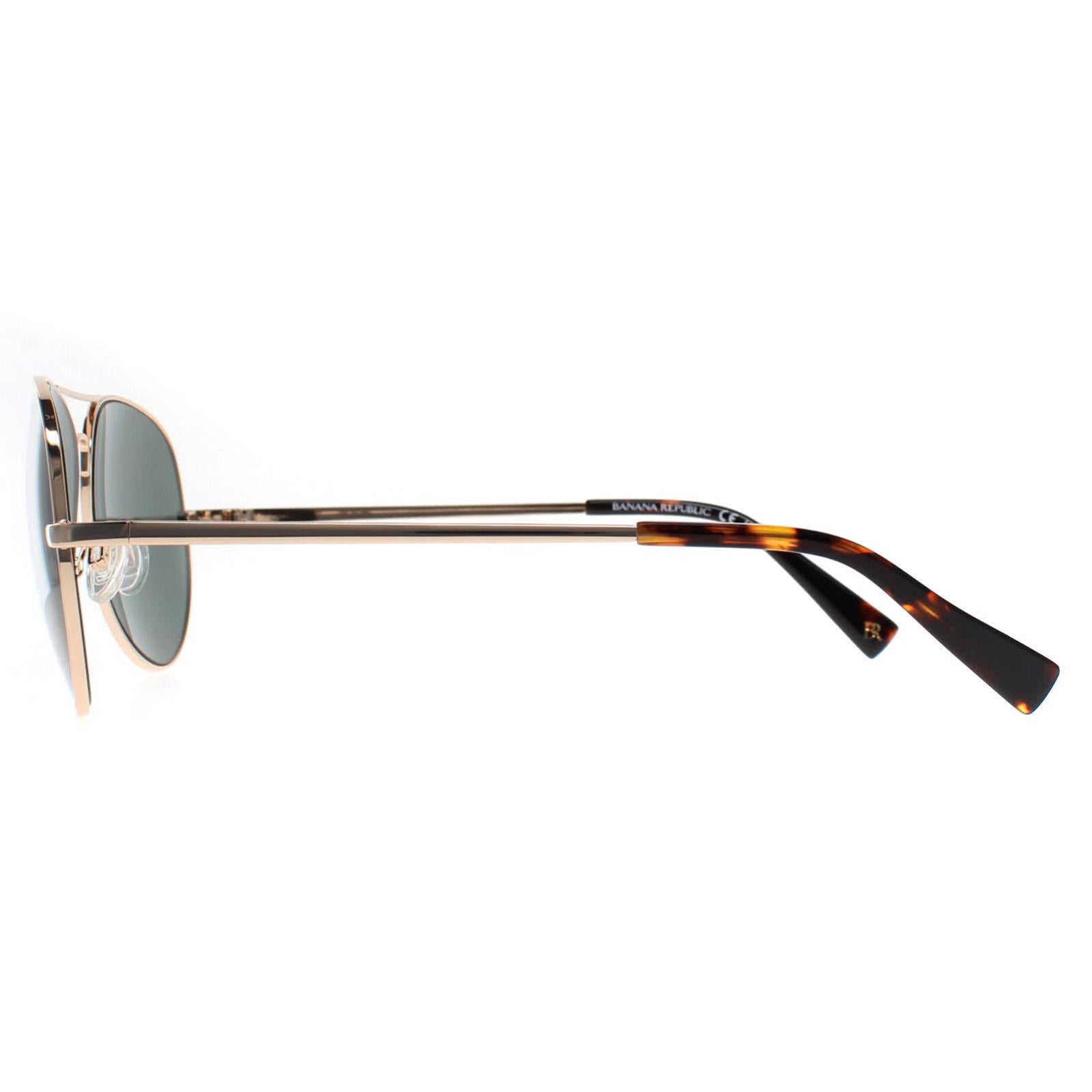 Banana Republic BR 4004/S Unisex Gold Sunglasses