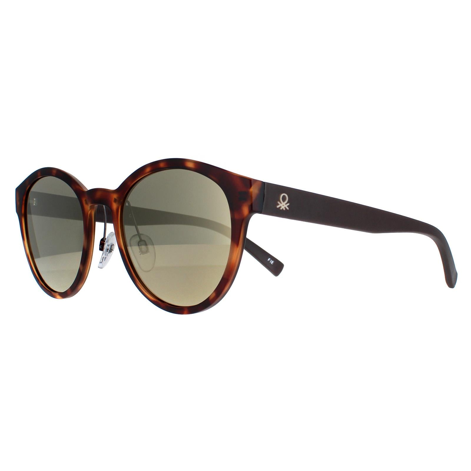 Benetton BE5009 Unisex Brown Sunglasses