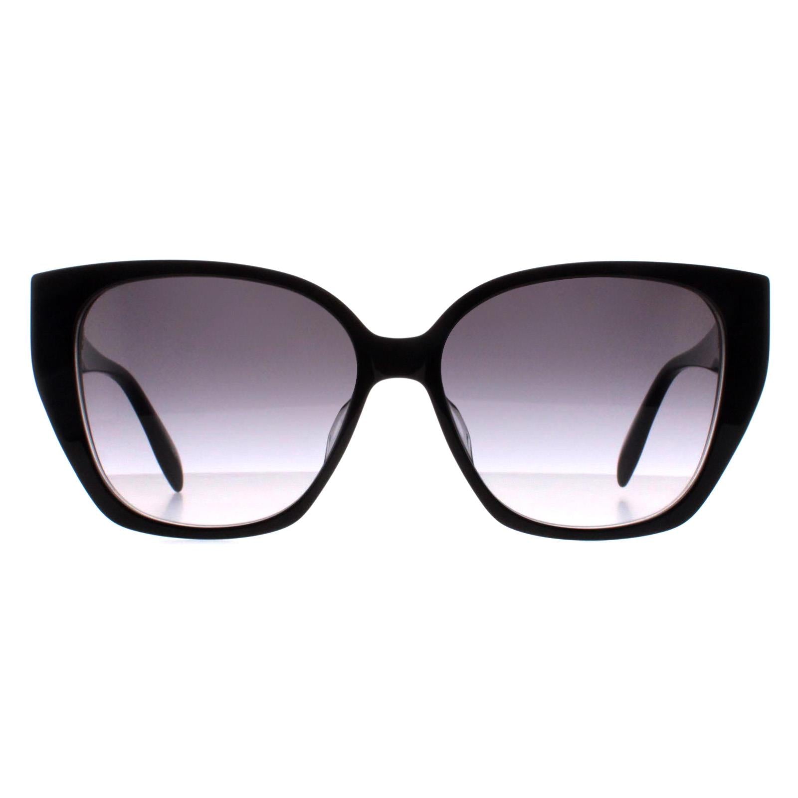 Alexander McQueen AM0284S Womens Black Sunglasses