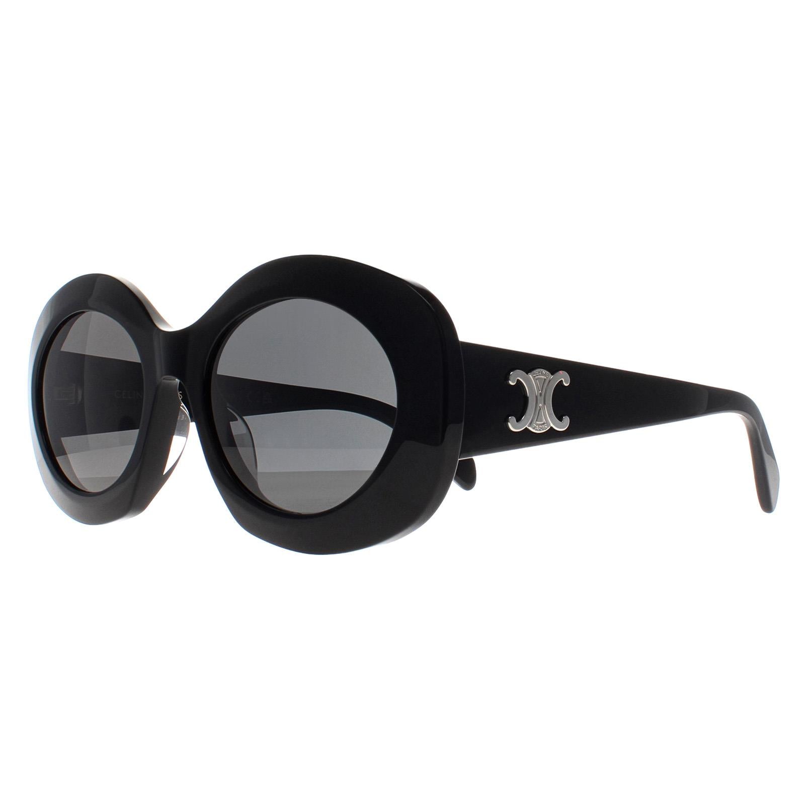 Celine Triomphe CL40292U Womens Black Sunglasses
