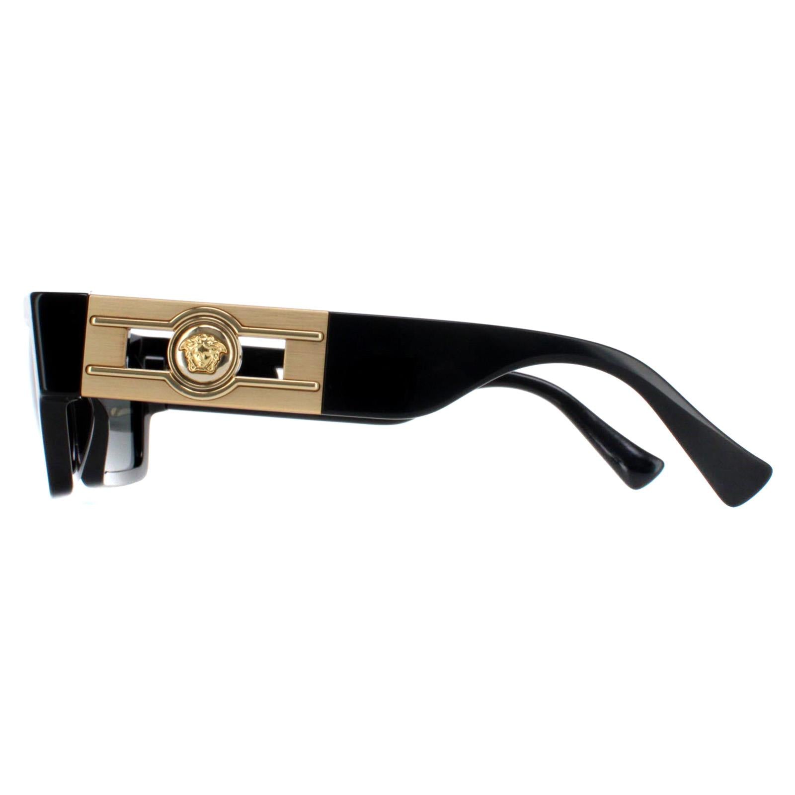 Versace VE4459 Unisex Black Sunglasses
