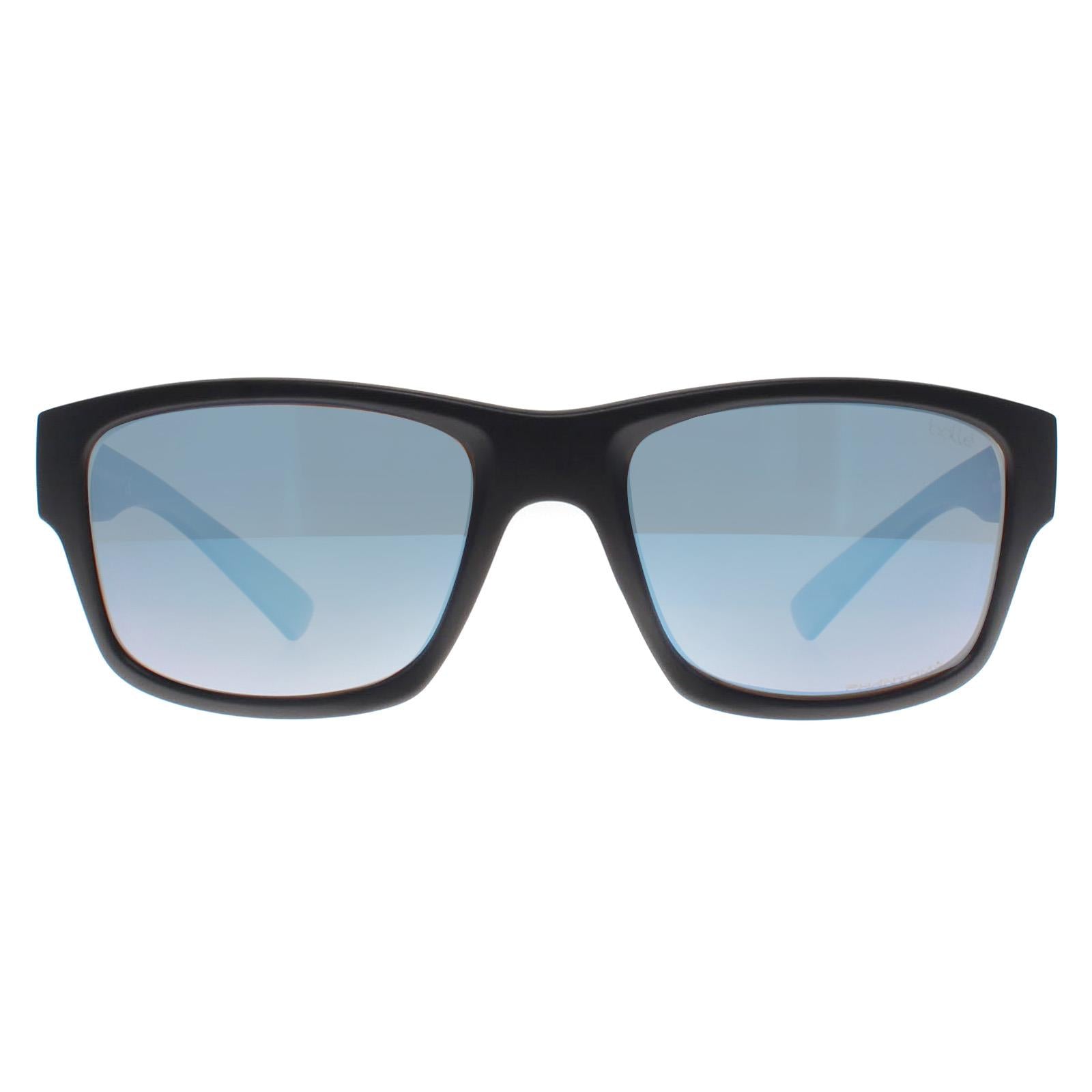 Bolle Holman Unisex Black Sunglasses