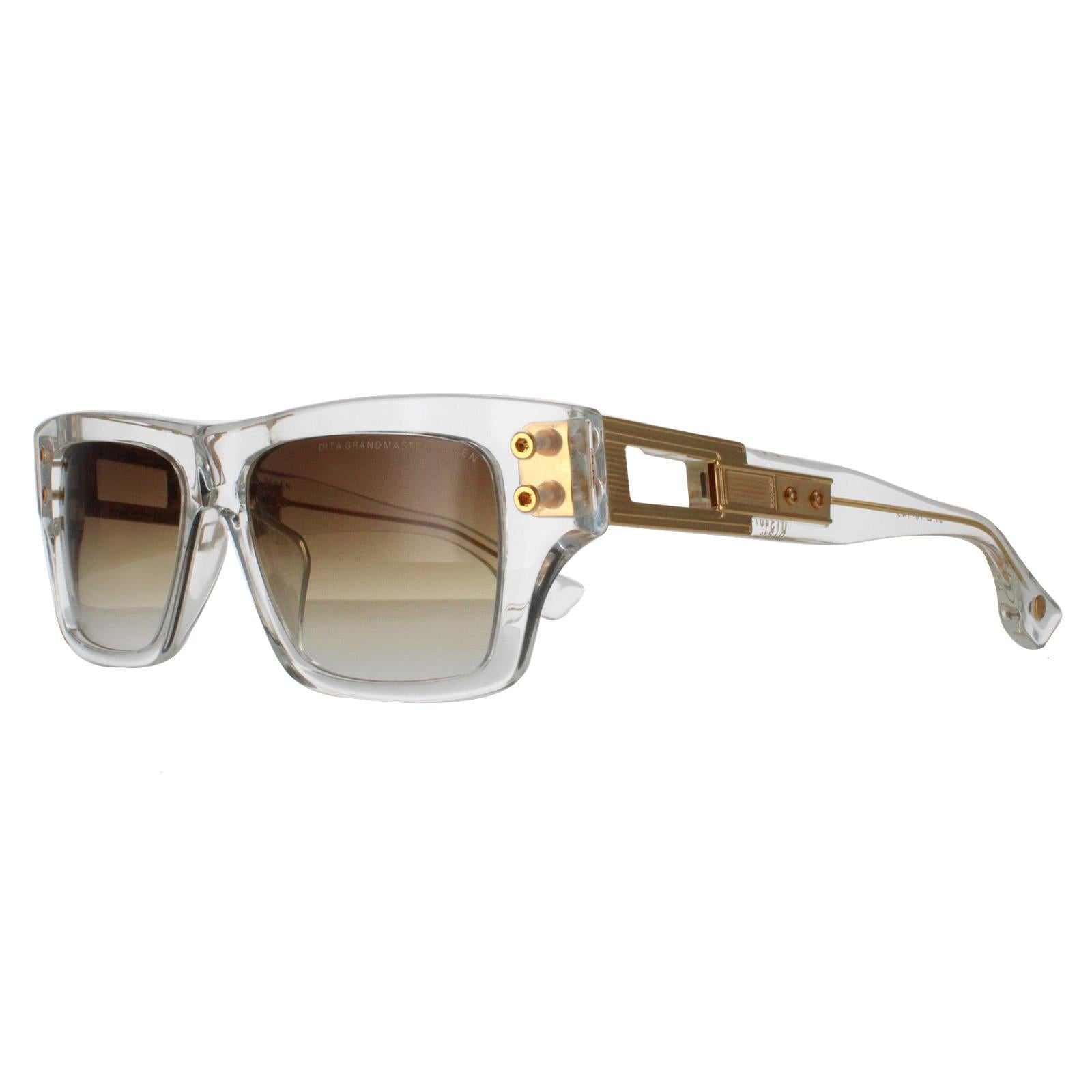 Dita Grandmaster Seven Unisex Clear Sunglasses