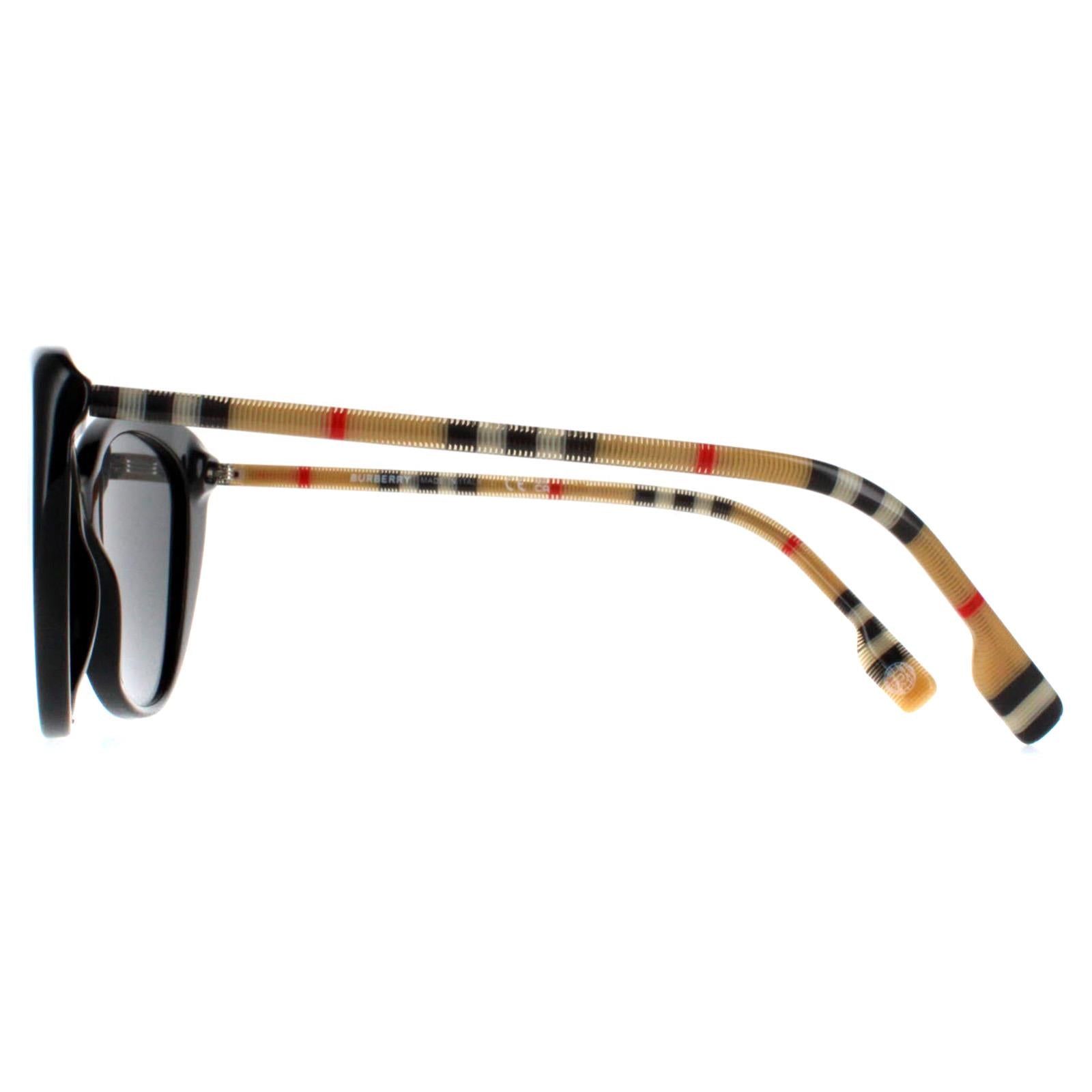 Burberry BE4407 Womens Black Sunglasses