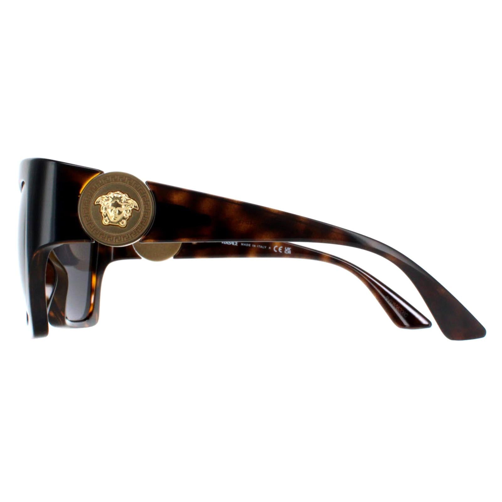 Versace VE4452 Womens Brown Sunglasses