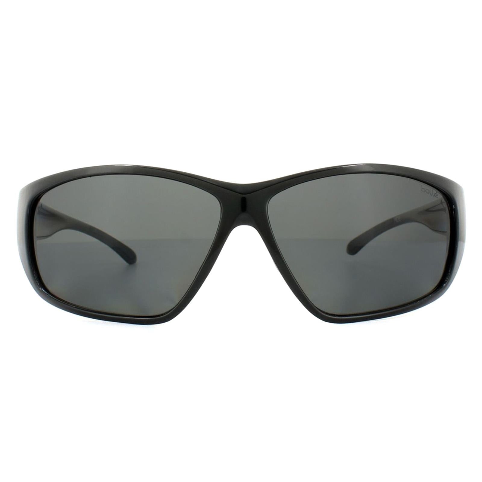 Bolle Keel Unisex Black Sunglasses