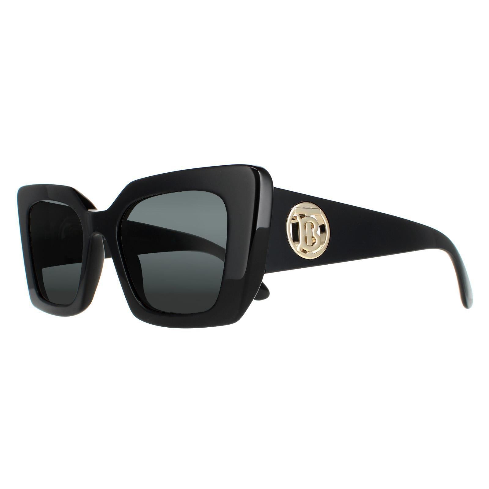 Burberry BE4344 Daisy Womens Black Sunglasses