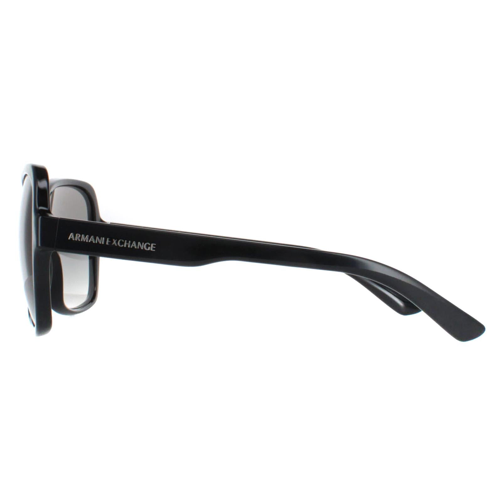 Armani Exchange AX4029S Womens Black Sunglasses
