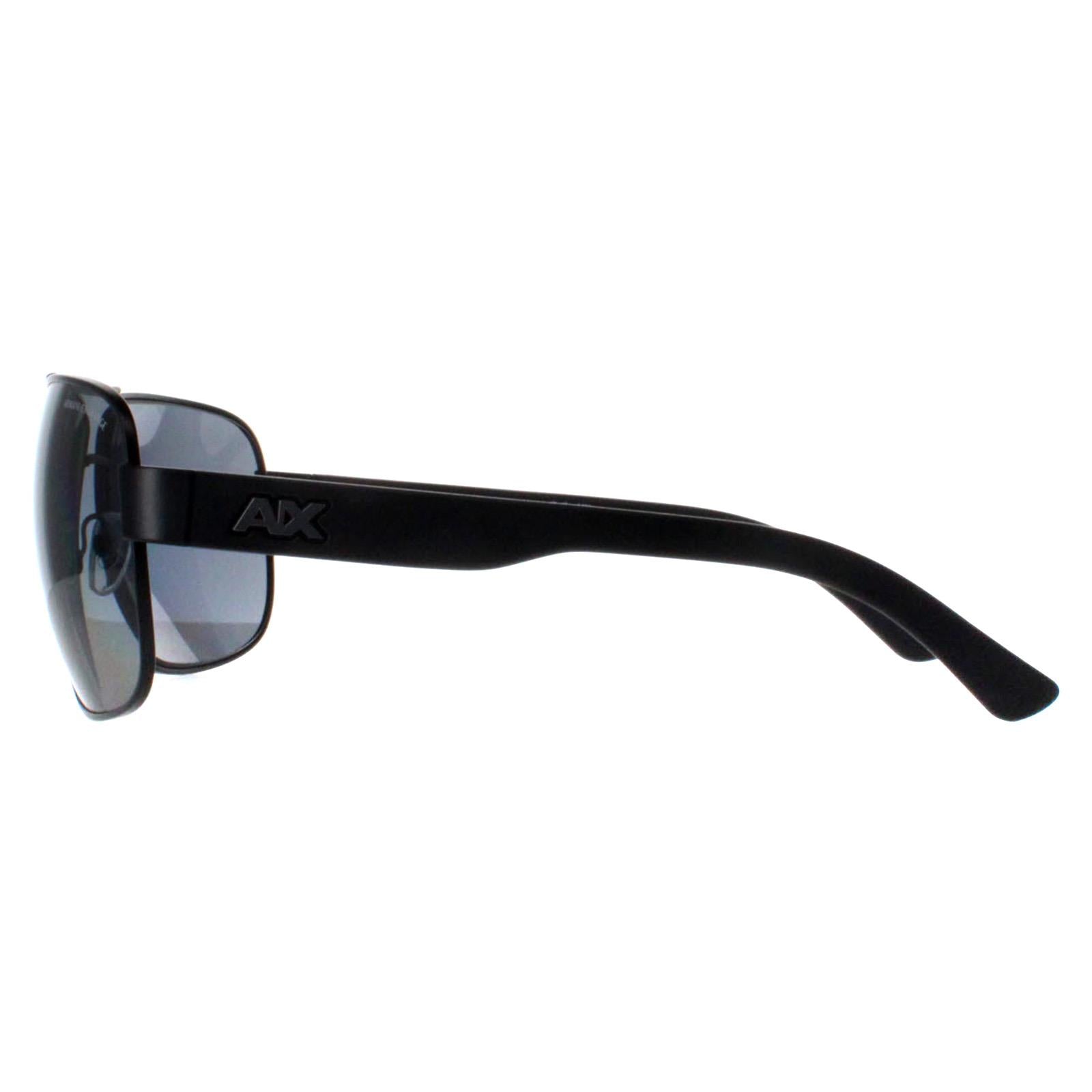 Armani Exchange AX2012S Mens Black Sunglasses