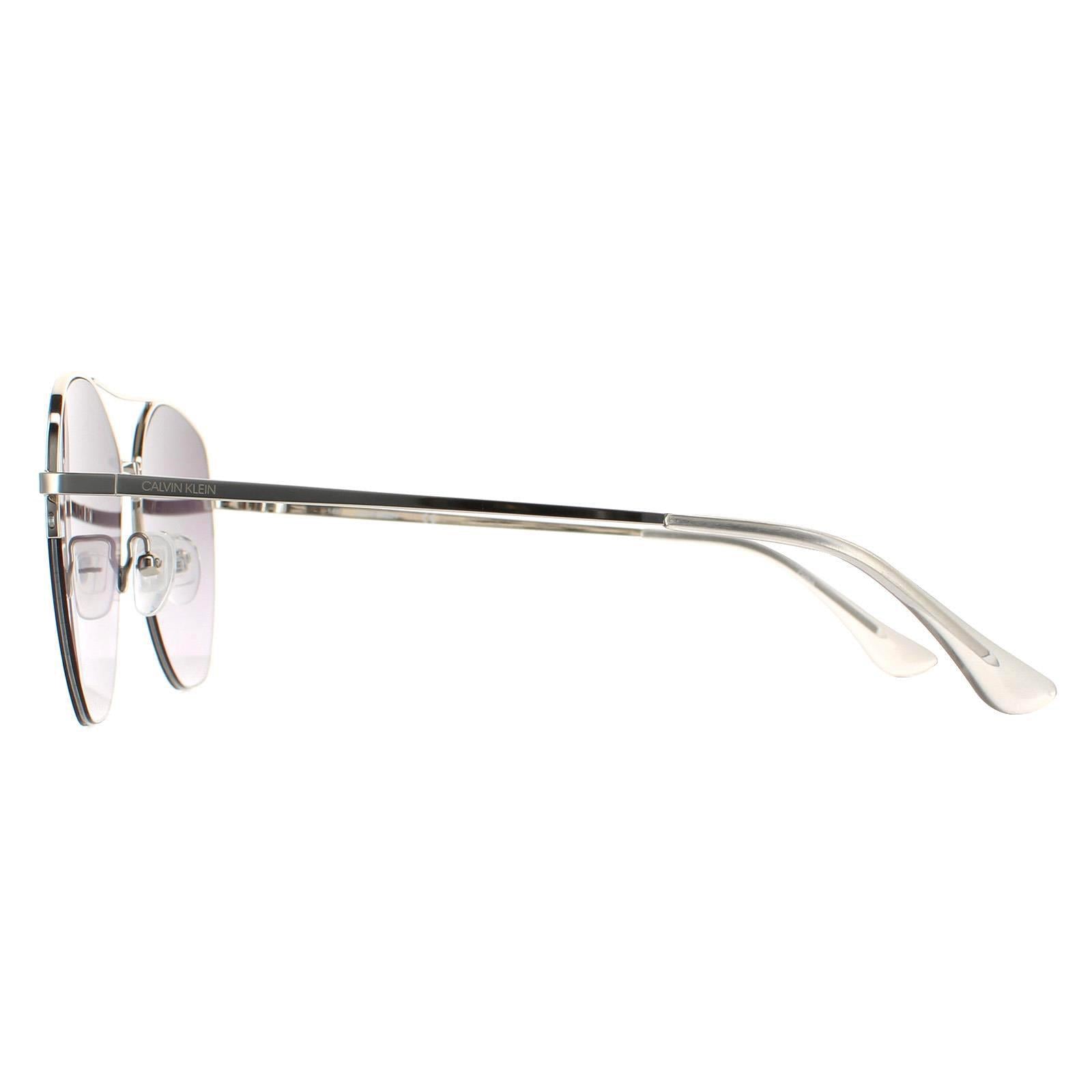 Calvin Klein CK20121S Mens Silver Sunglasses