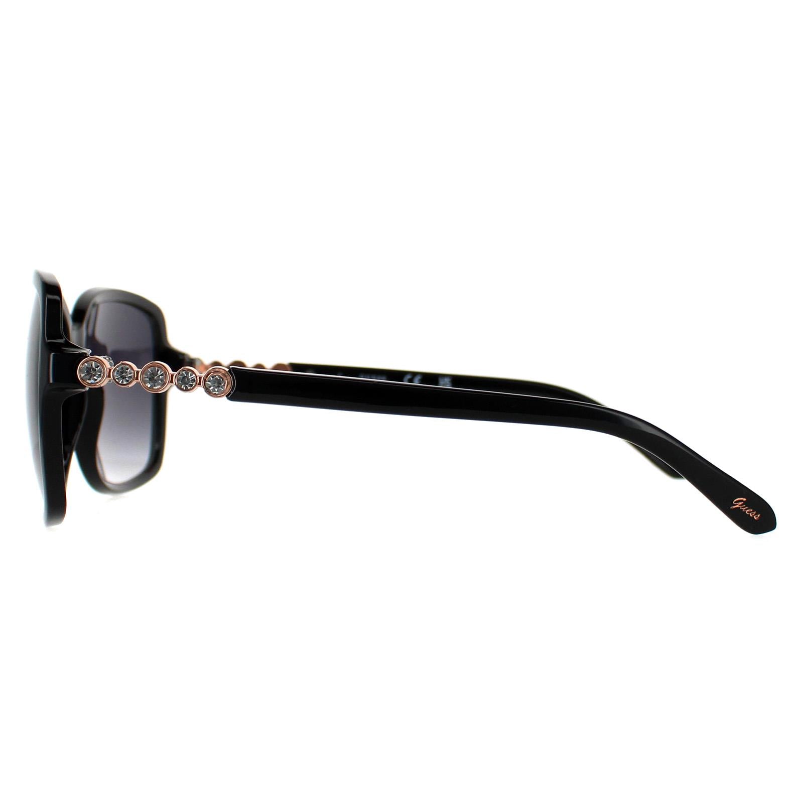 Guess GF0393 Womens Black Sunglasses