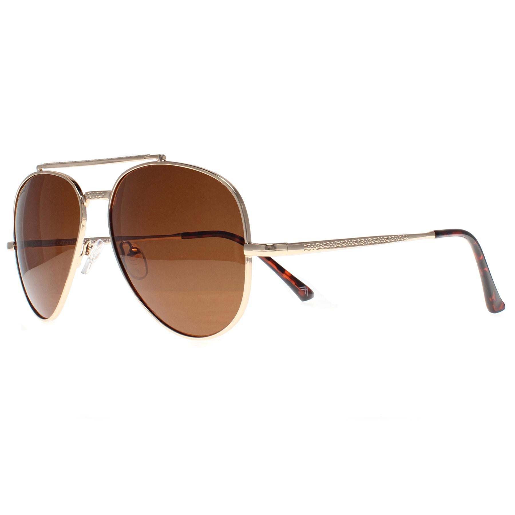 Montana MP185 Unisex Gold Sunglasses