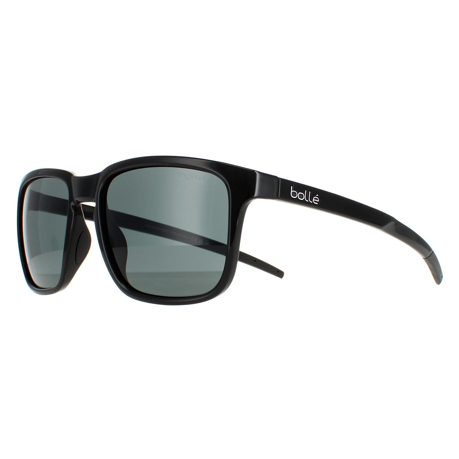 Bolle Score Unisex Black Sunglasses