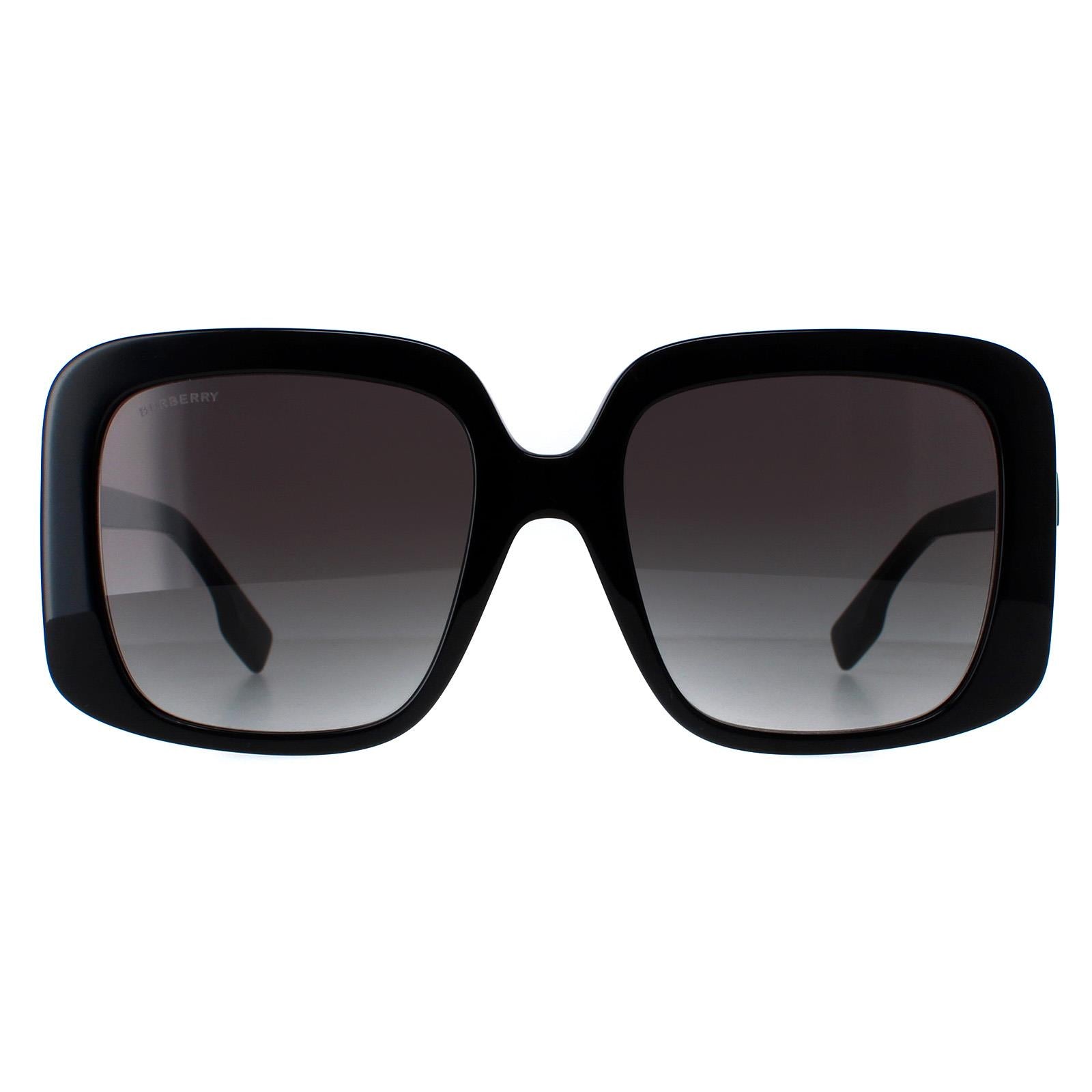Burberry BE4363 Womens Black Sunglasses
