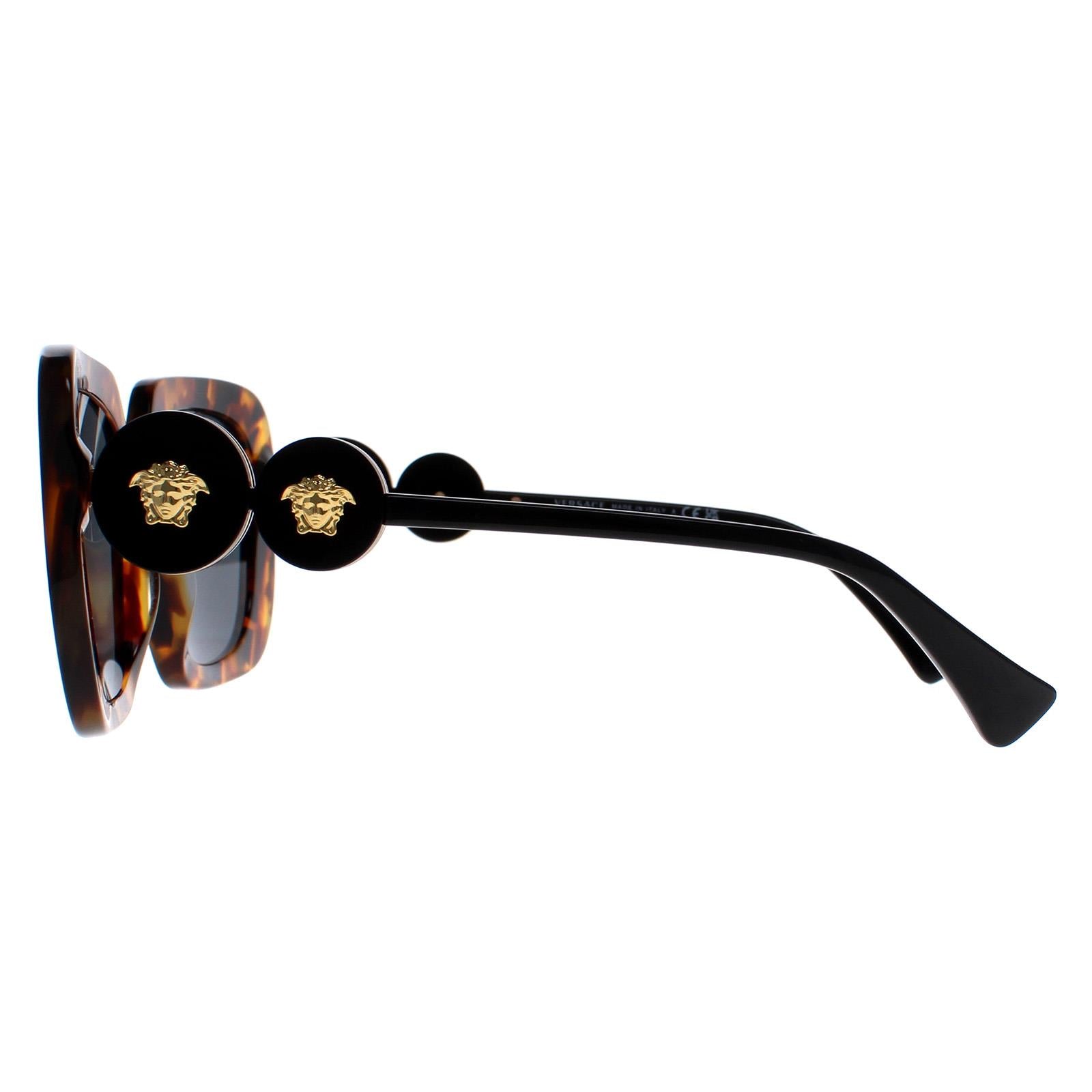 Versace VE4434 Womens Brown Sunglasses