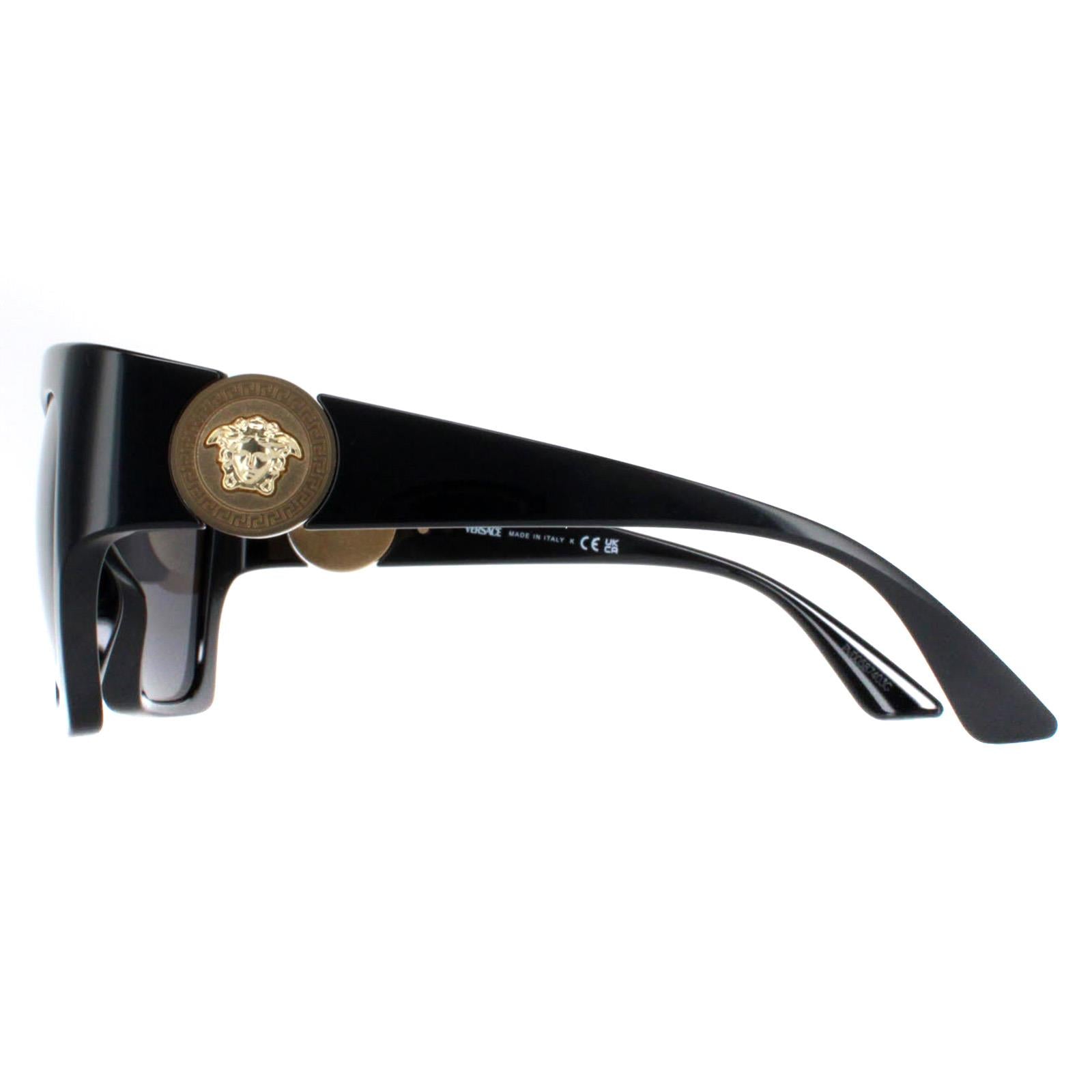 Versace VE4452 Womens Black Sunglasses