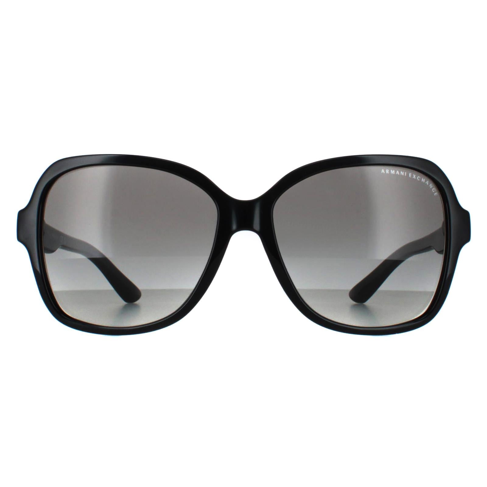 Armani Exchange AX4029S Womens Black Sunglasses