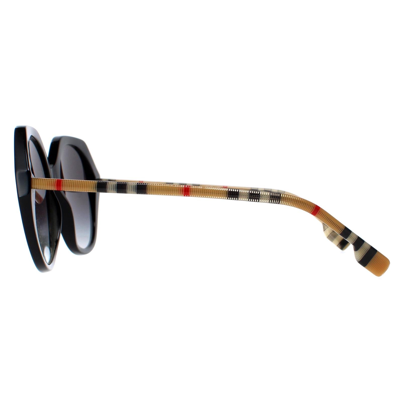 Burberry BE4375 Womens Black Sunglasses
