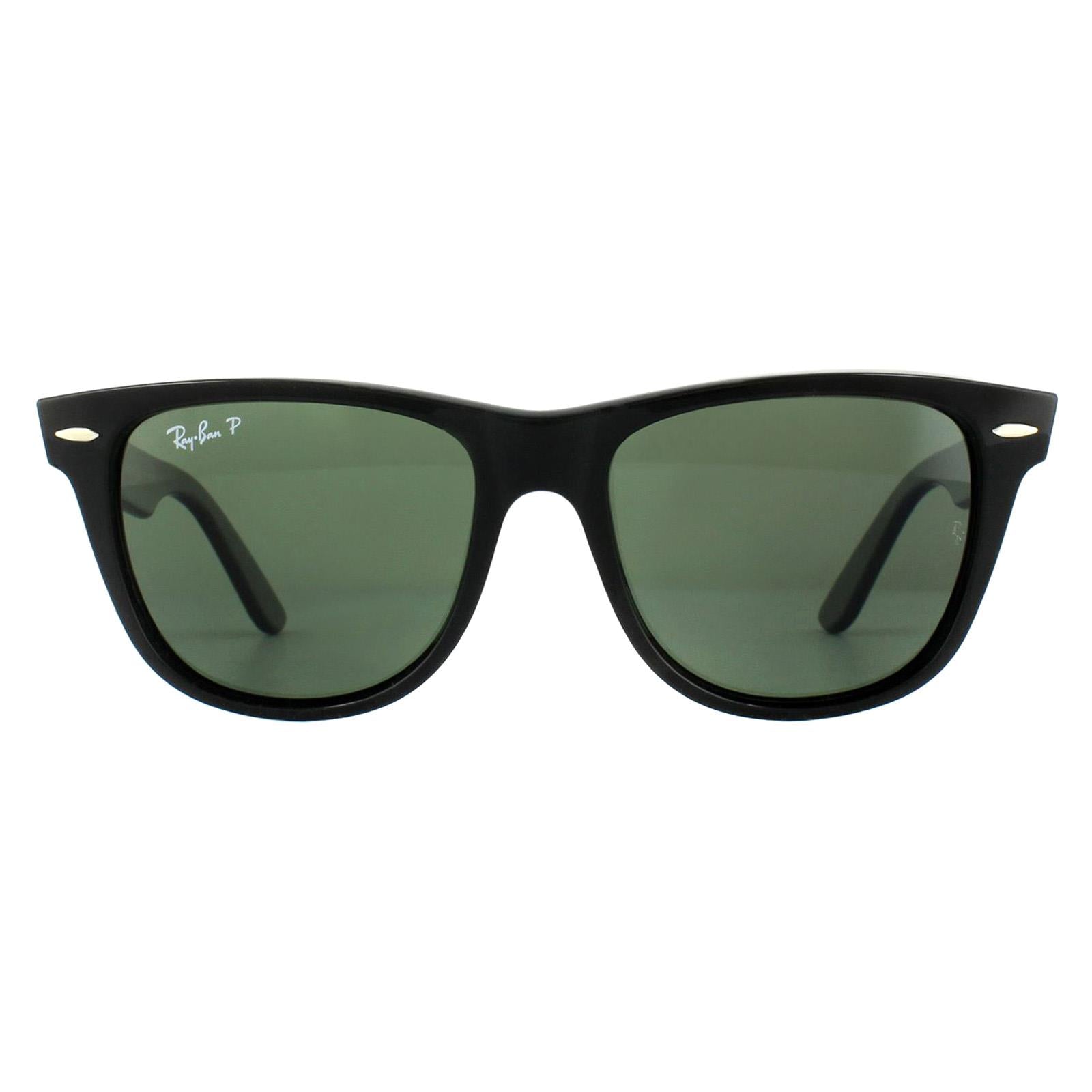Ray-Ban Wayfarer 2140 Unisex Black Sunglasses