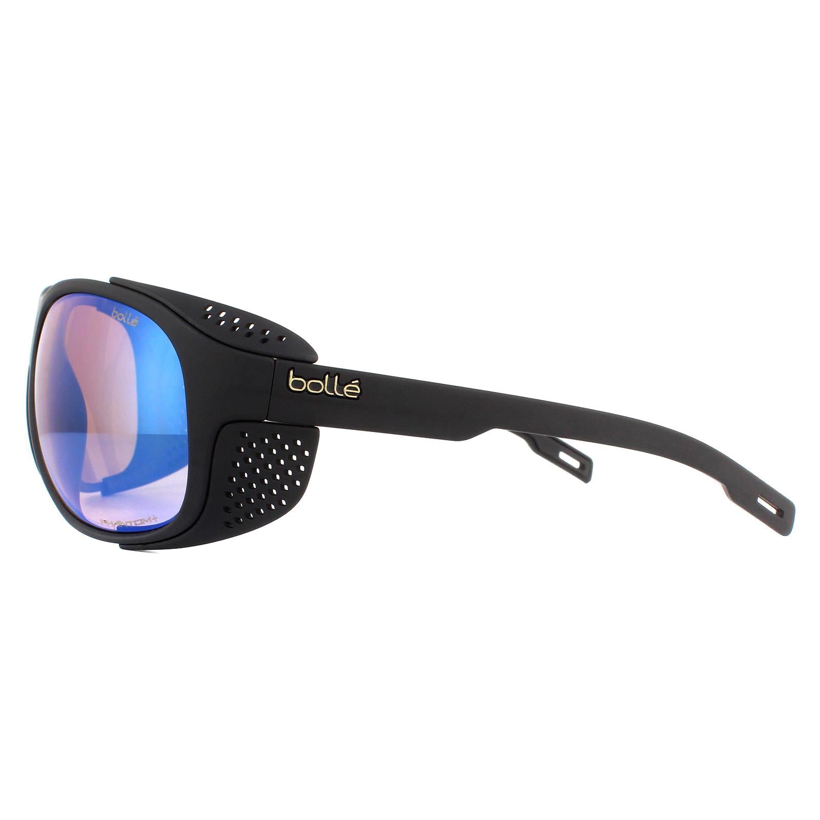 Bolle Graphite Unisex Black Sunglasses