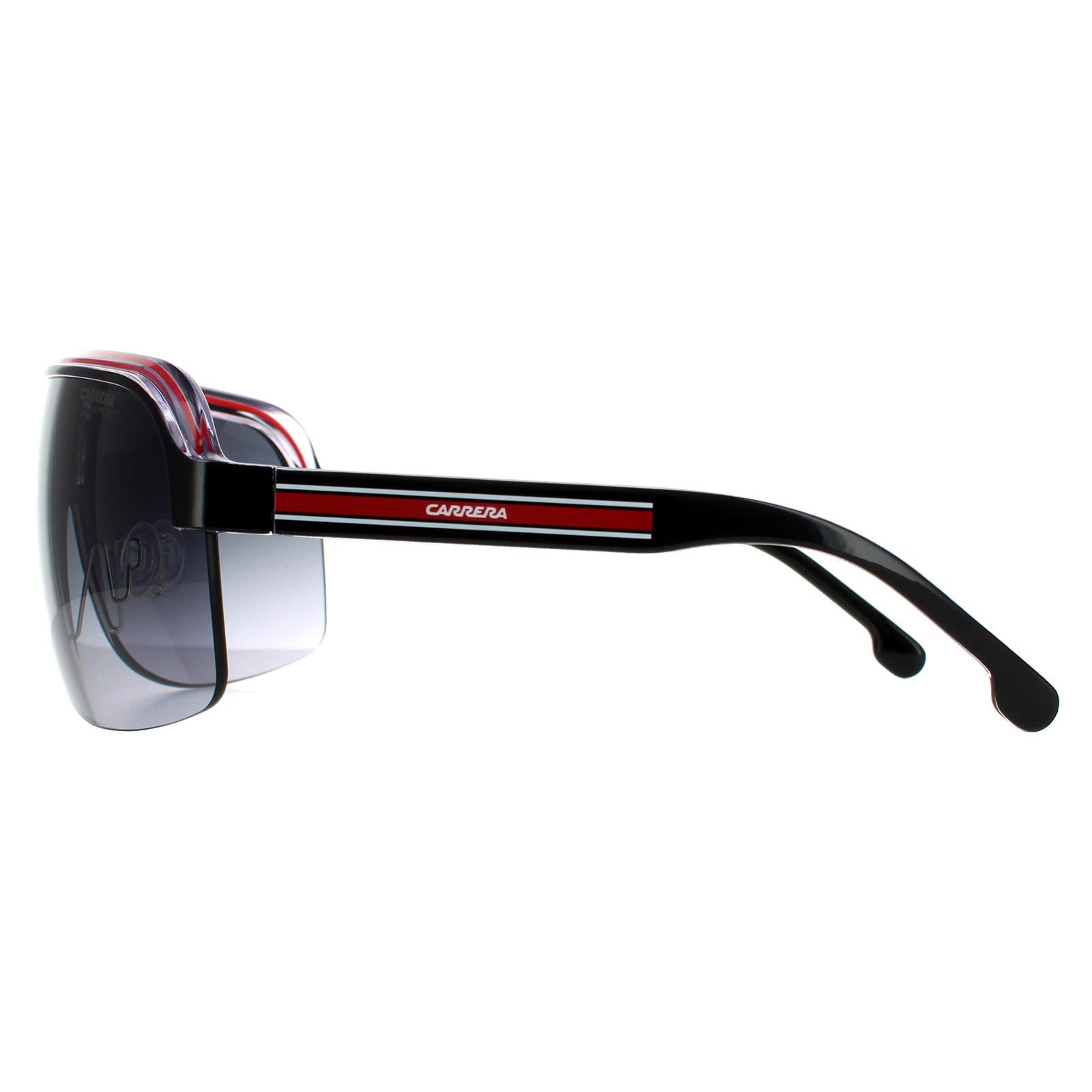 Carrera Topcar 1/N Unisex Black Sunglasses