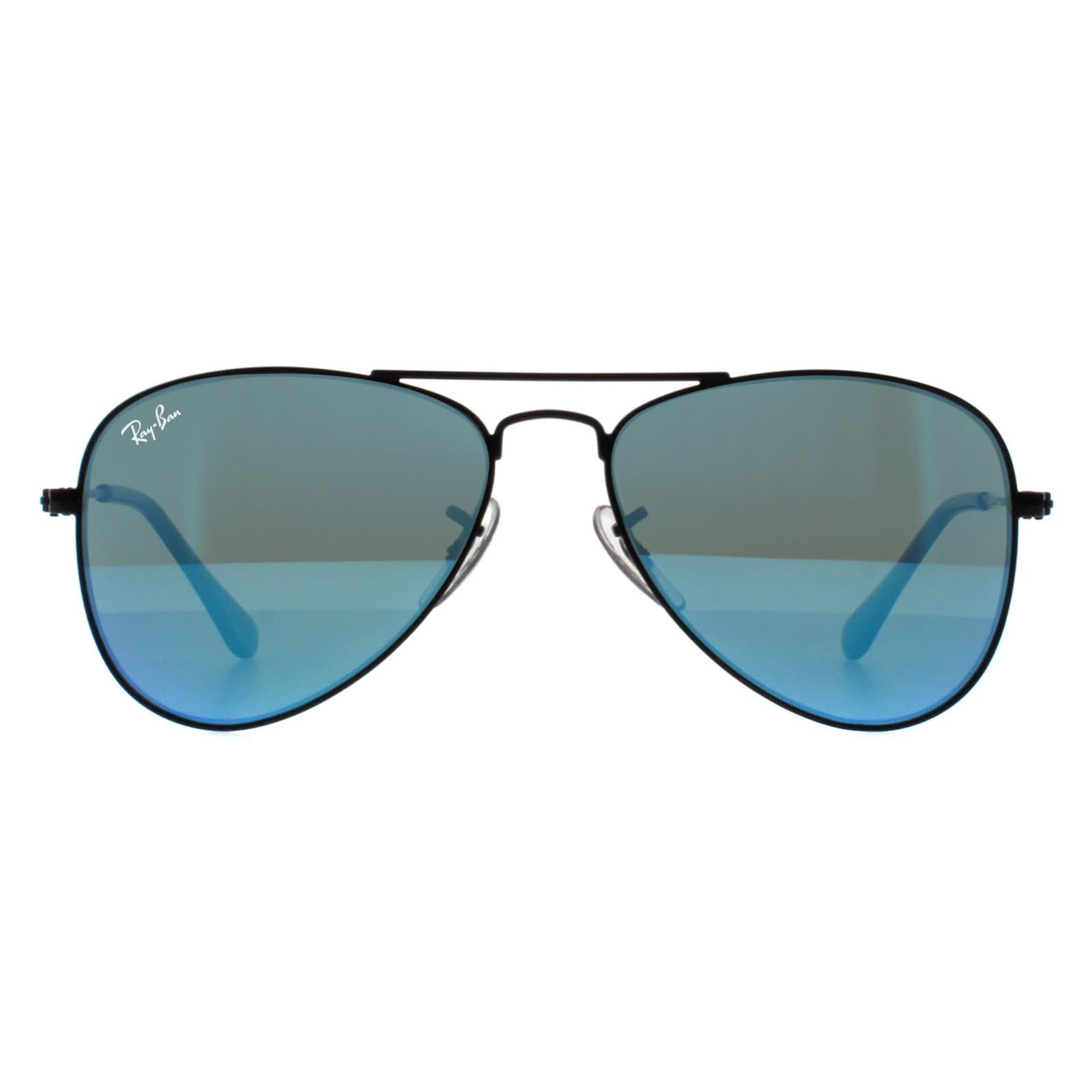 Ray-Ban Junior 9506S Jungen Black Sunglasses