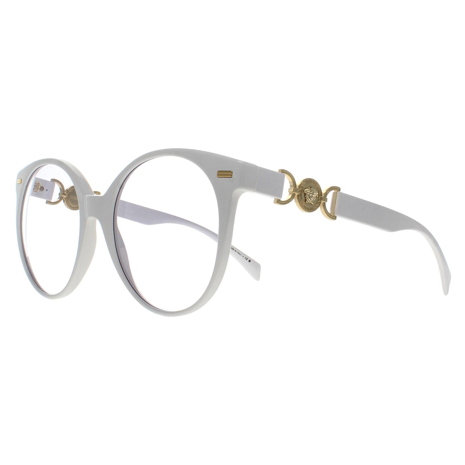 Versace VE4442 Womens White Sunglasses